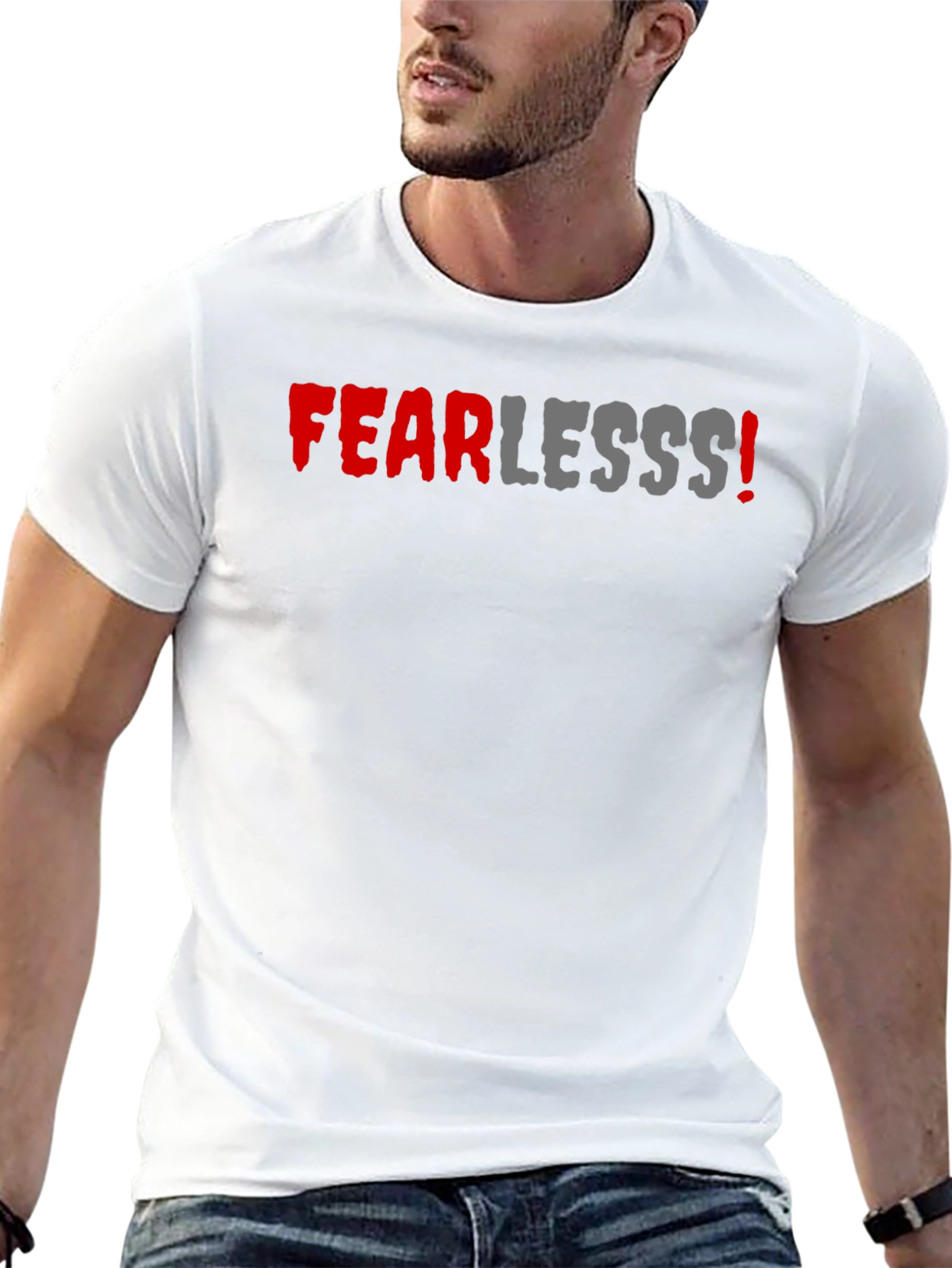 Fearless Statement Tee - Bold Graphic T-Shirt