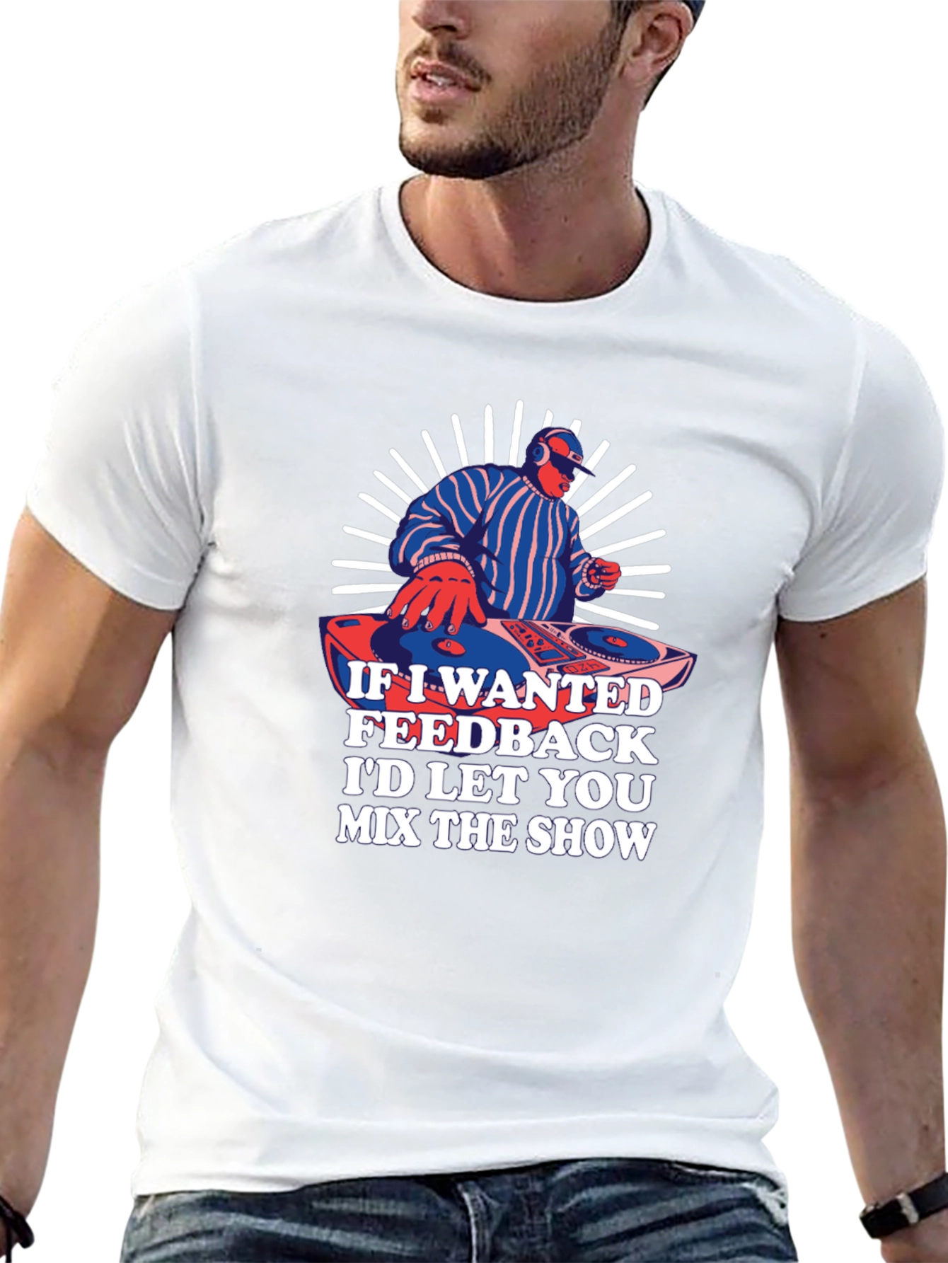 DJ Mix The Show T-Shirt - Cool Graphic Tee