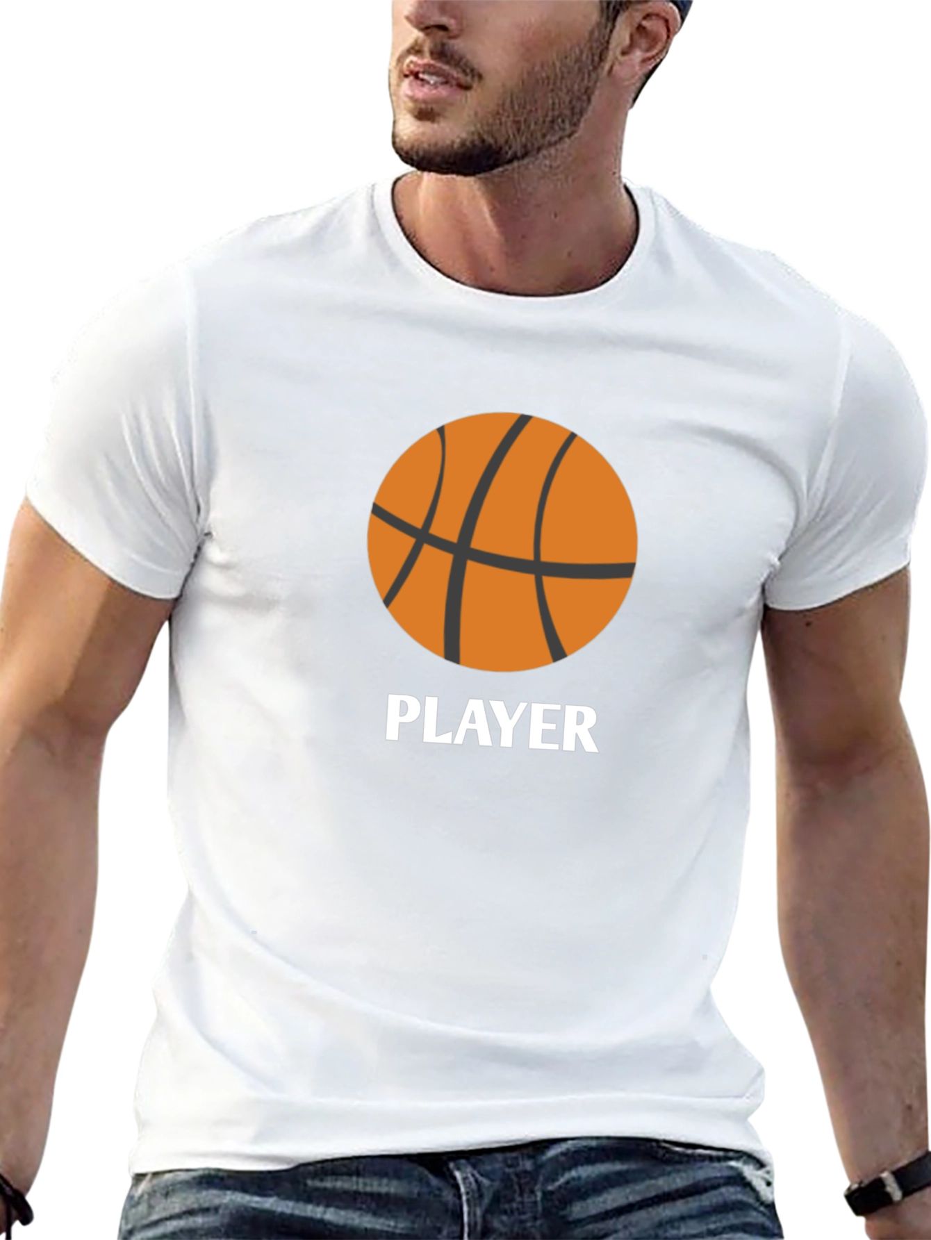 Basketball Player Graphic T-Shirt