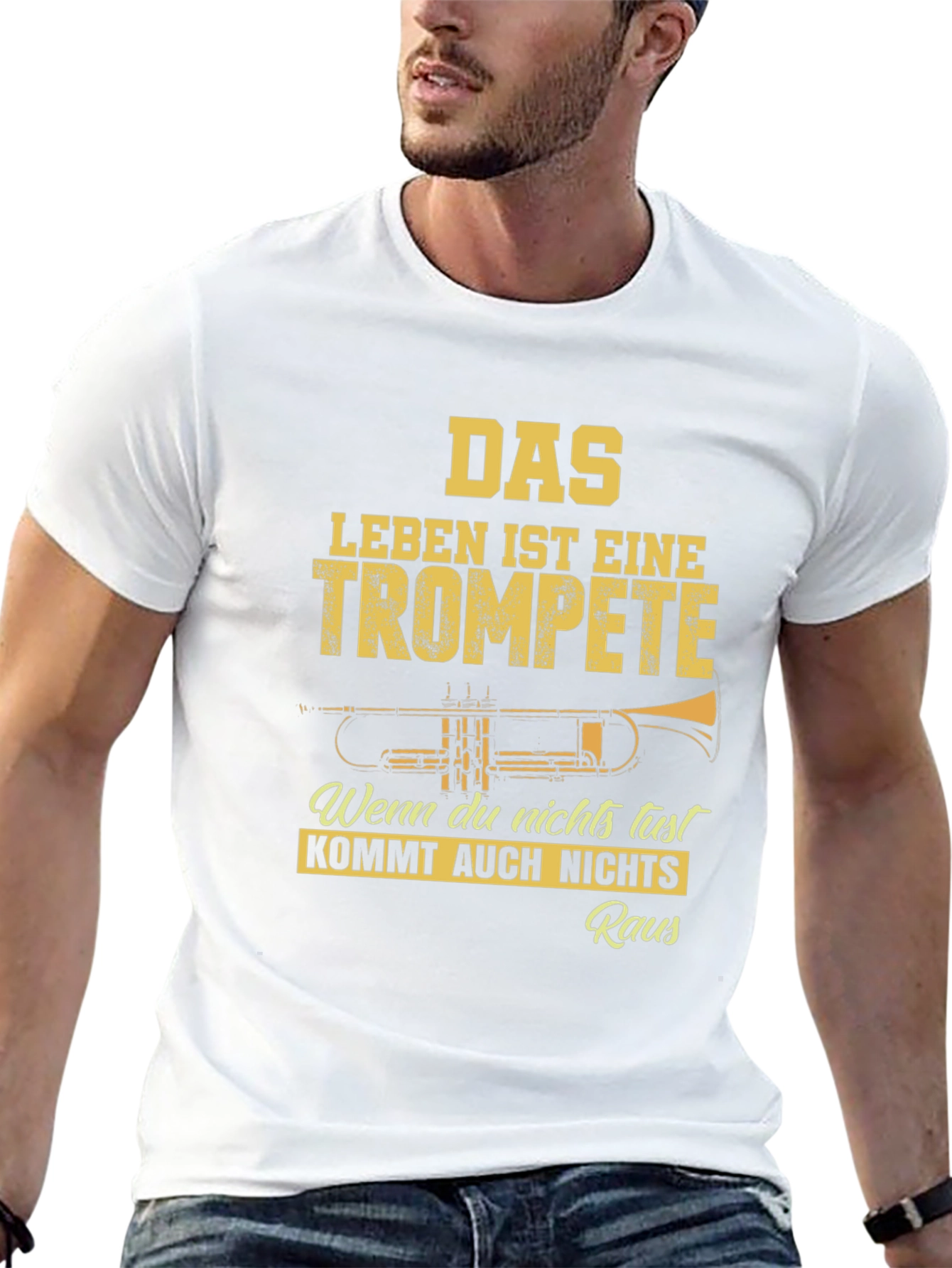 Das Leben Ist Eine Trompete T-Shirt