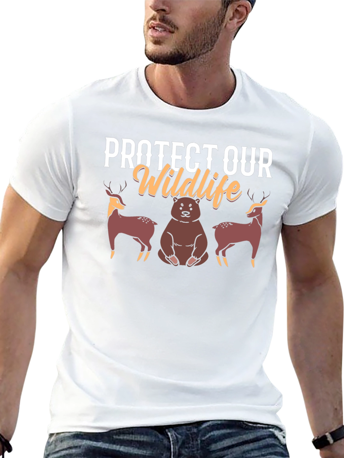 Protect Our Wildlife Graphic T-Shirt