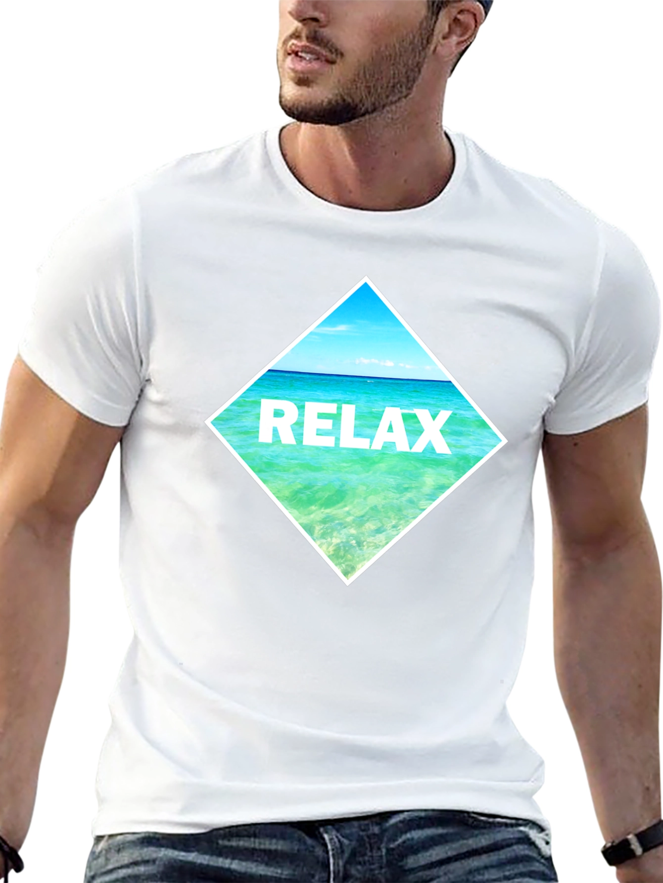 Relax Graphic Tee - Beach Vibes