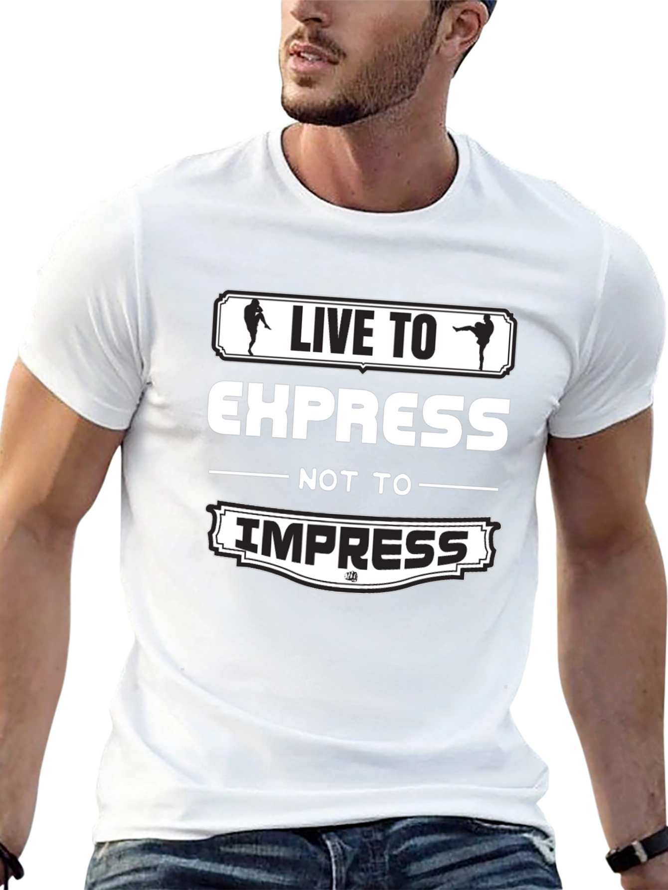 Live to Express Graphic Tee