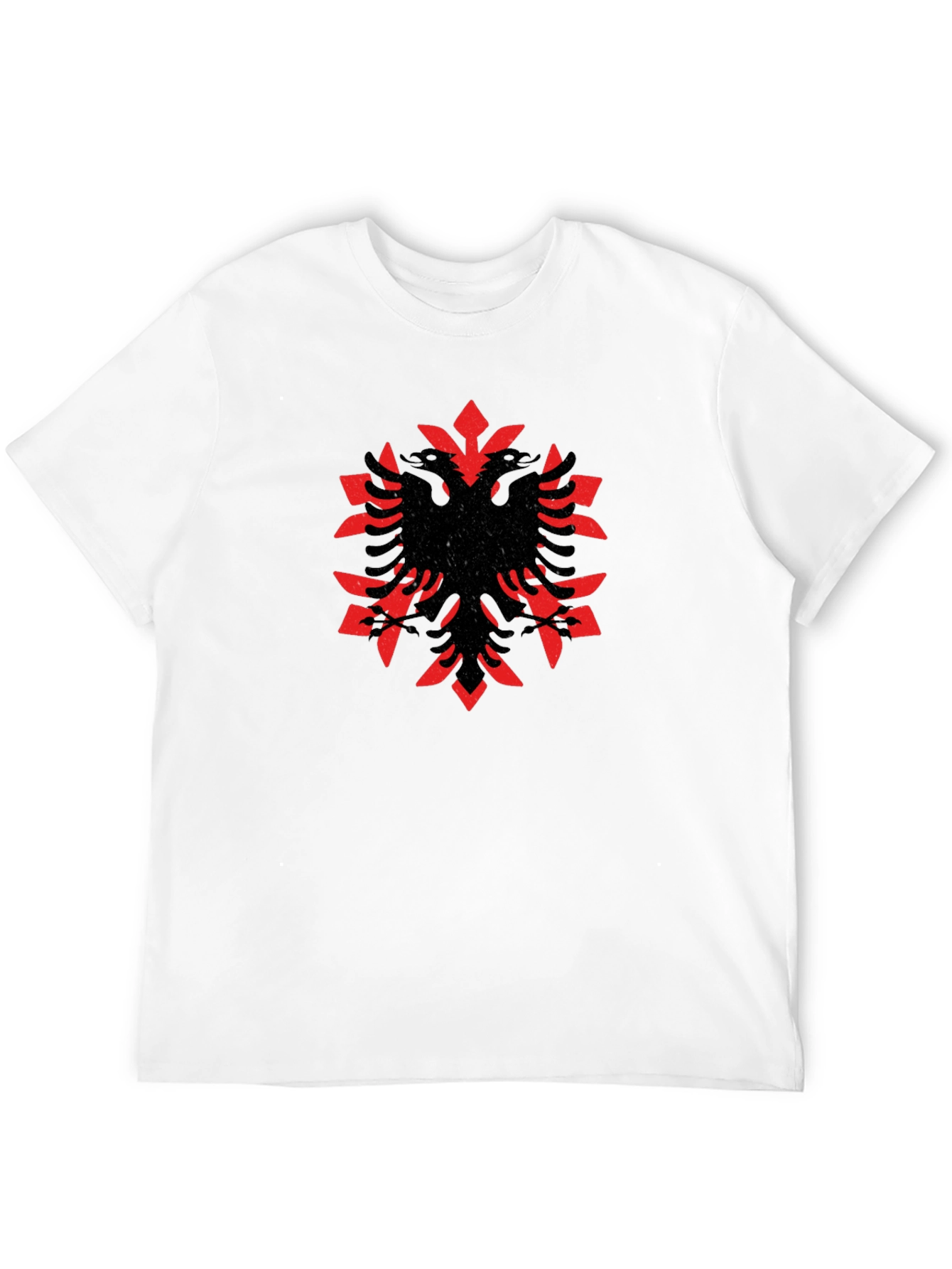 Albanian Eagle Graphic Tee - Black Casual Shirt