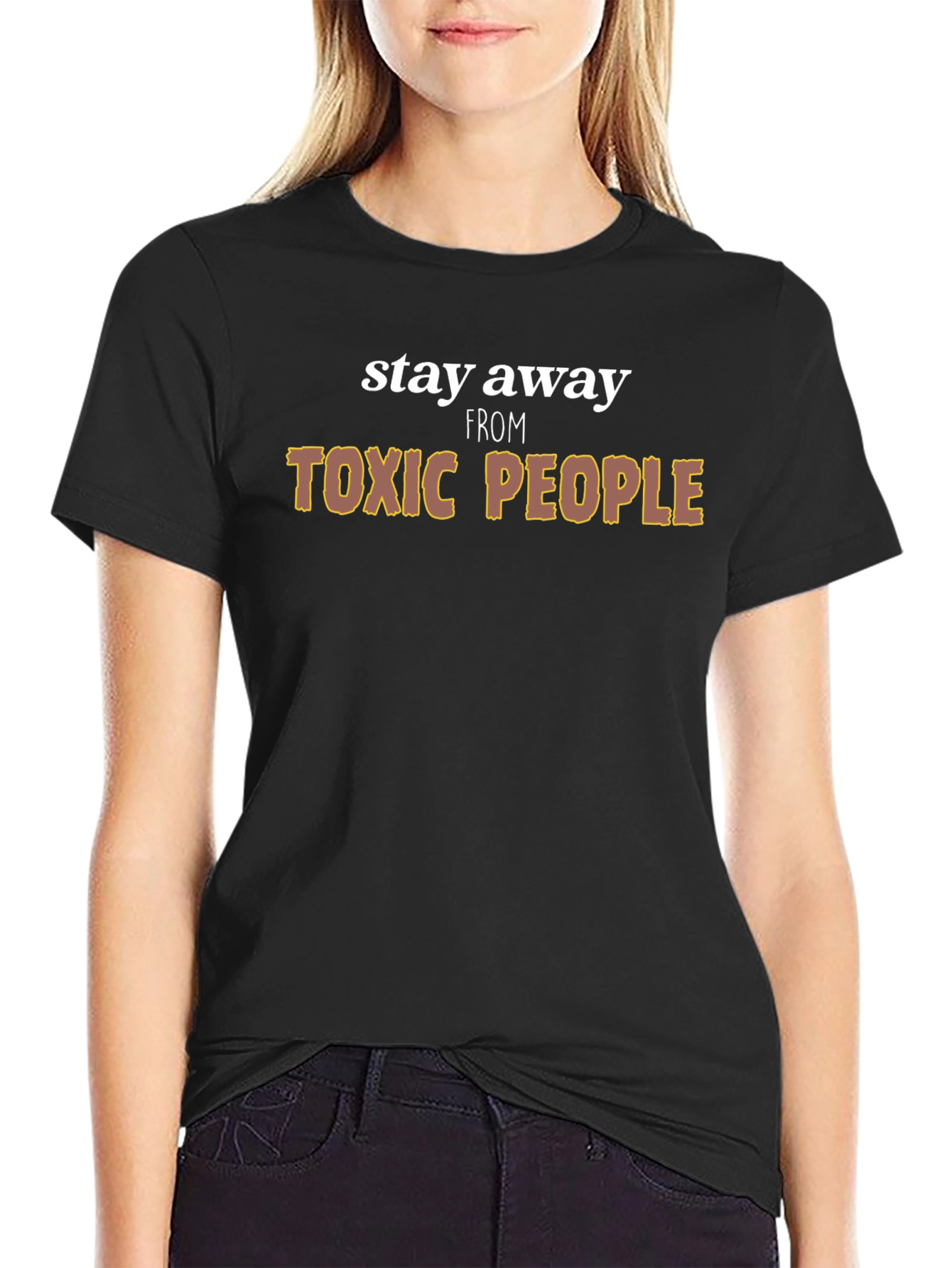 Stay Away From Toxic People Graphic T-Shirt
