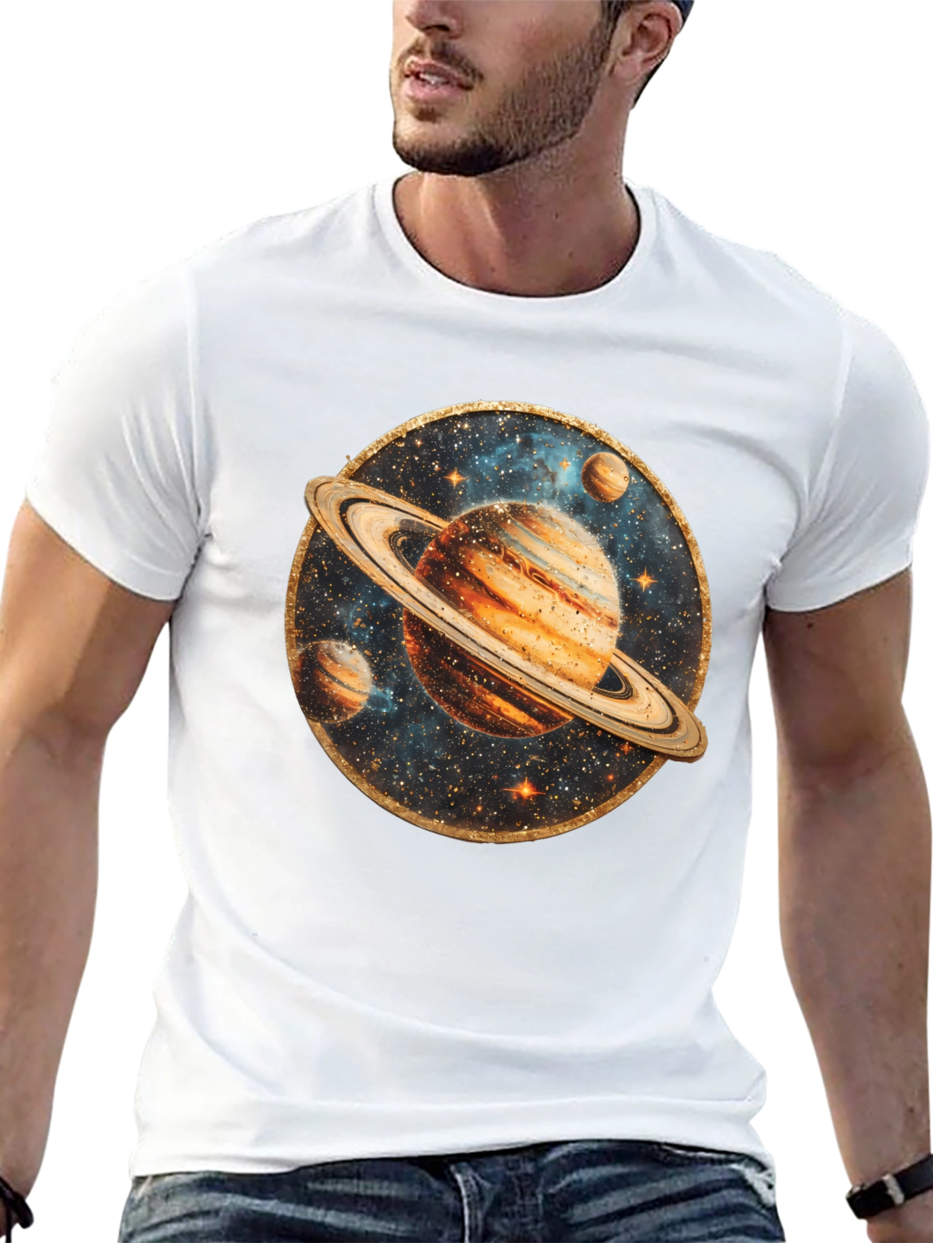 Saturn Graphic Tee - Space Lovers
