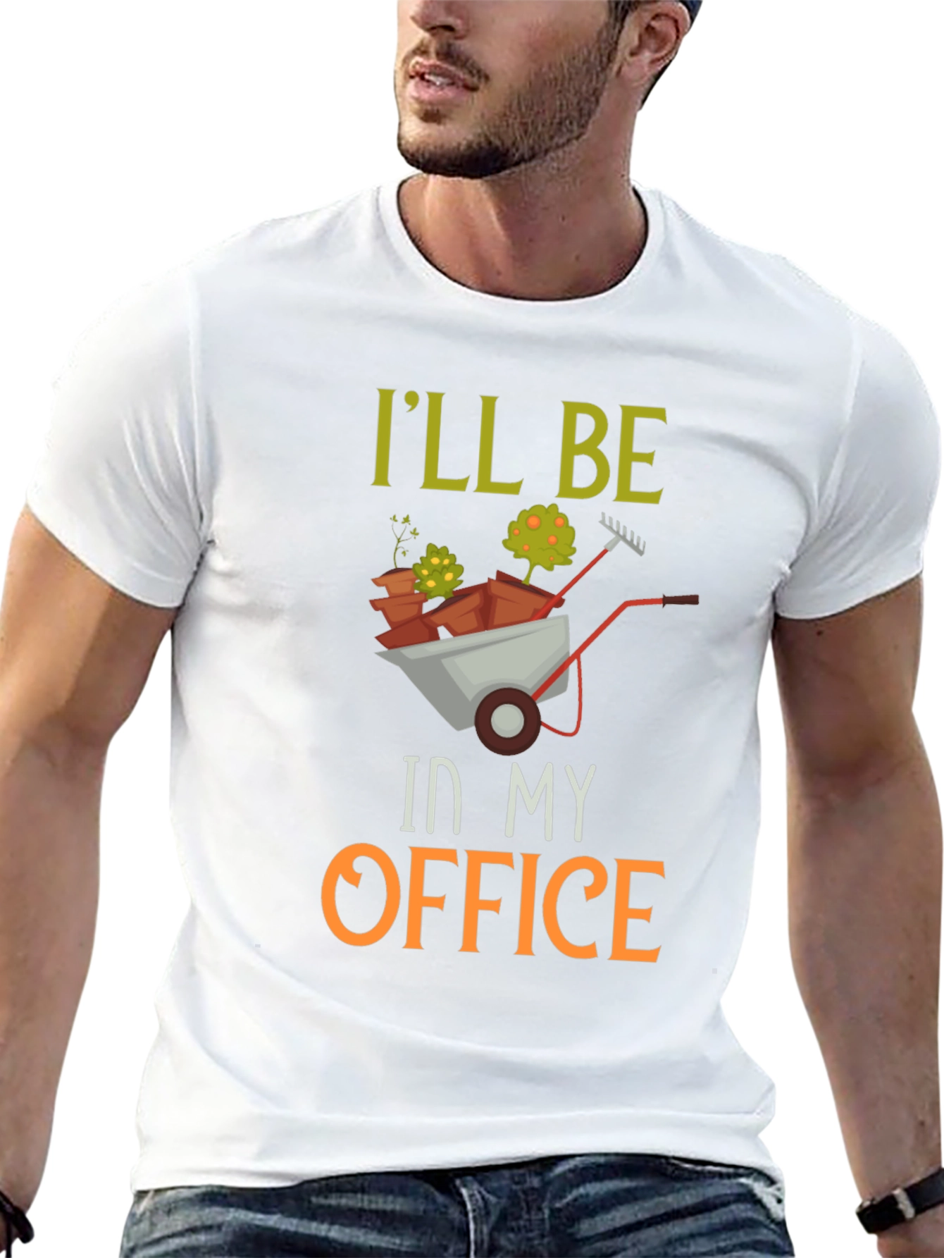 Gardeners T-Shirt: Ill Be In My Office