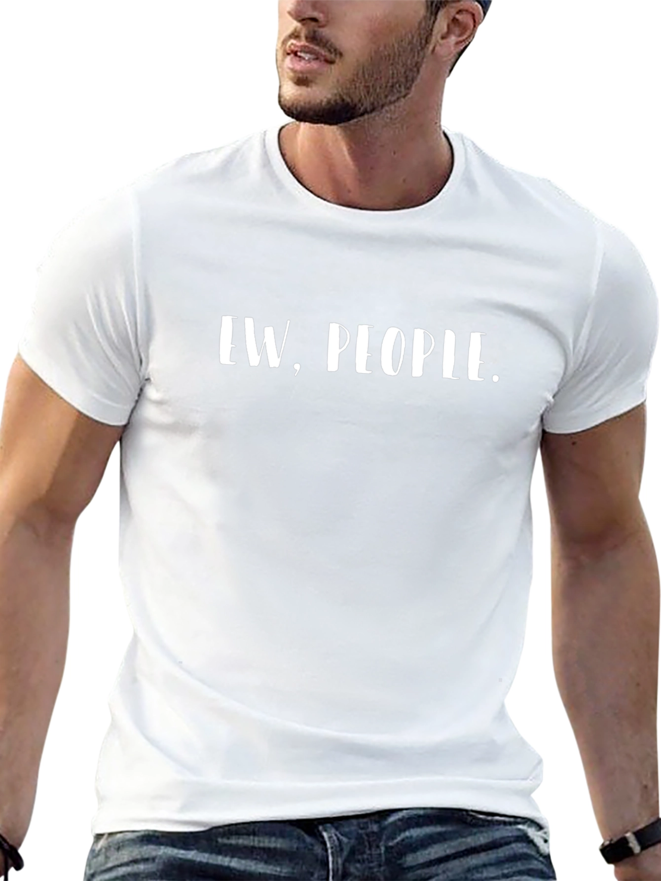 Ew People. Graphic Tee - Introvert Humor T-Shirt