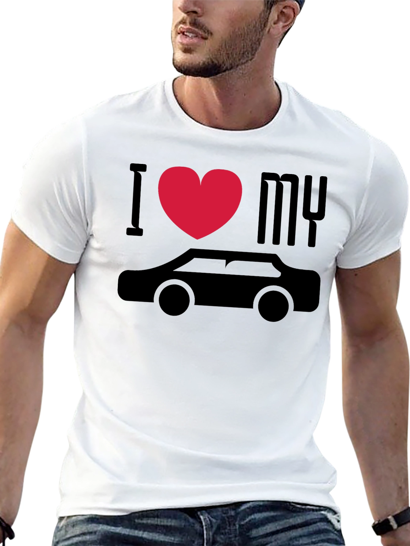 I Heart My Car T-Shirt - Car Lover Tee
