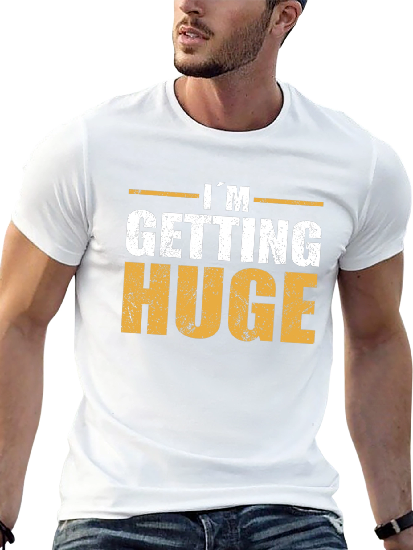 Im Getting Huge T-Shirt - Gym Motivation