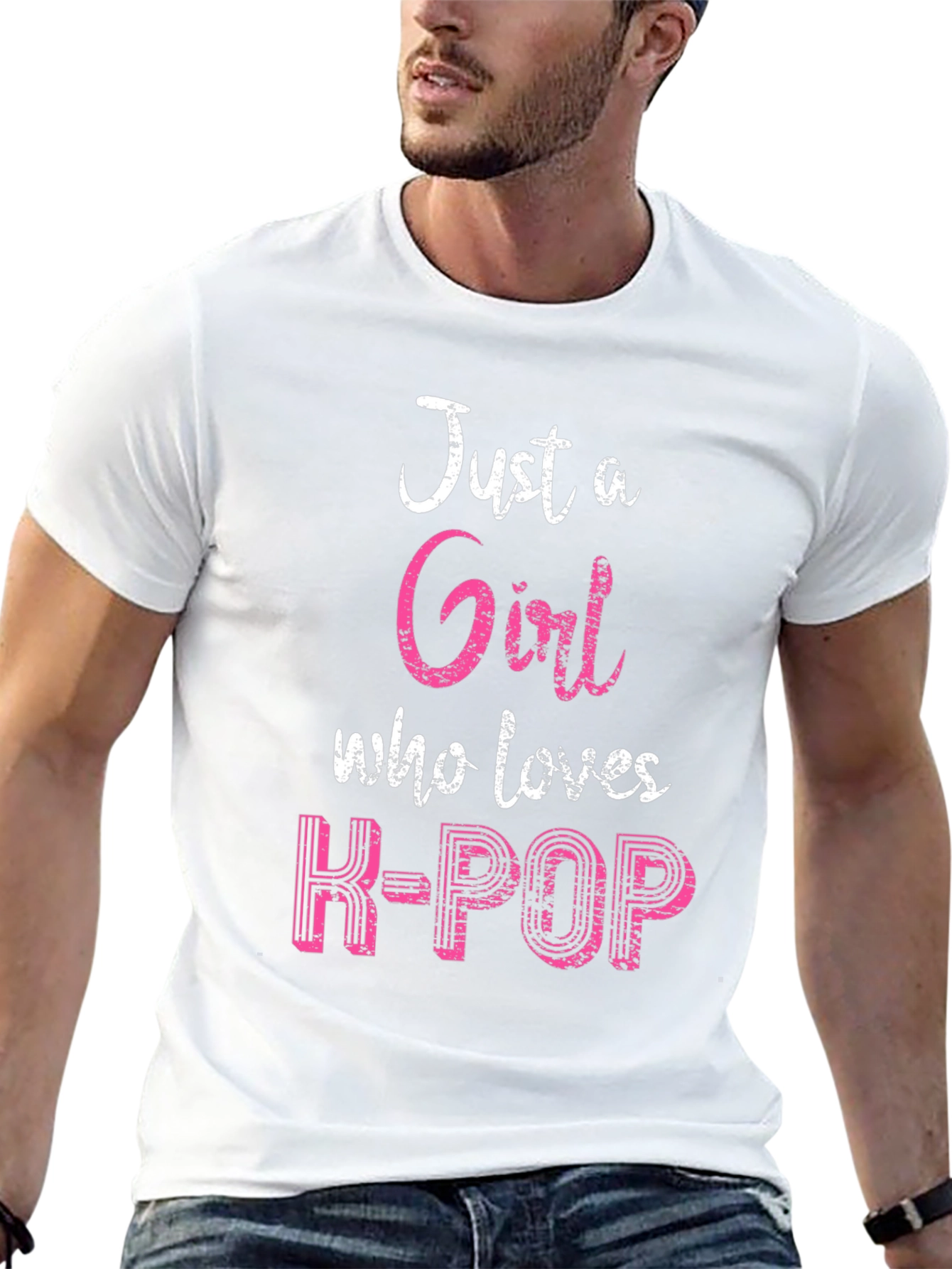 Just a Girl Who Loves K-POP T-Shirt