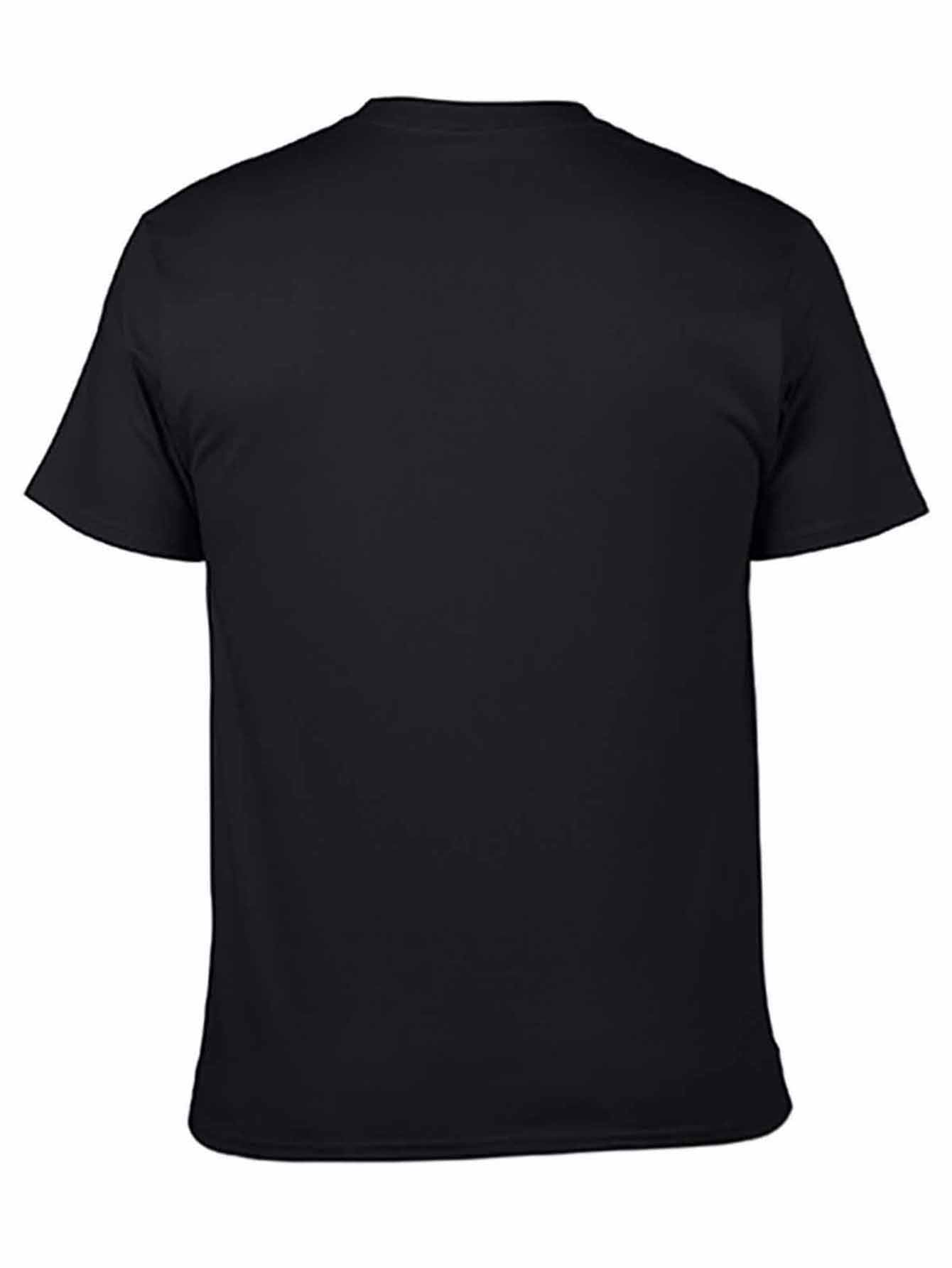 Funny Dad Graphic T-Shirt for Men – Black Crewneck Casual Tee, “Doing Dad Stuff” Skeleton Cartoon Design, Soft Polyester Blend, Machine Washable Father’s Day Gift, Cool Humor Top for Dads