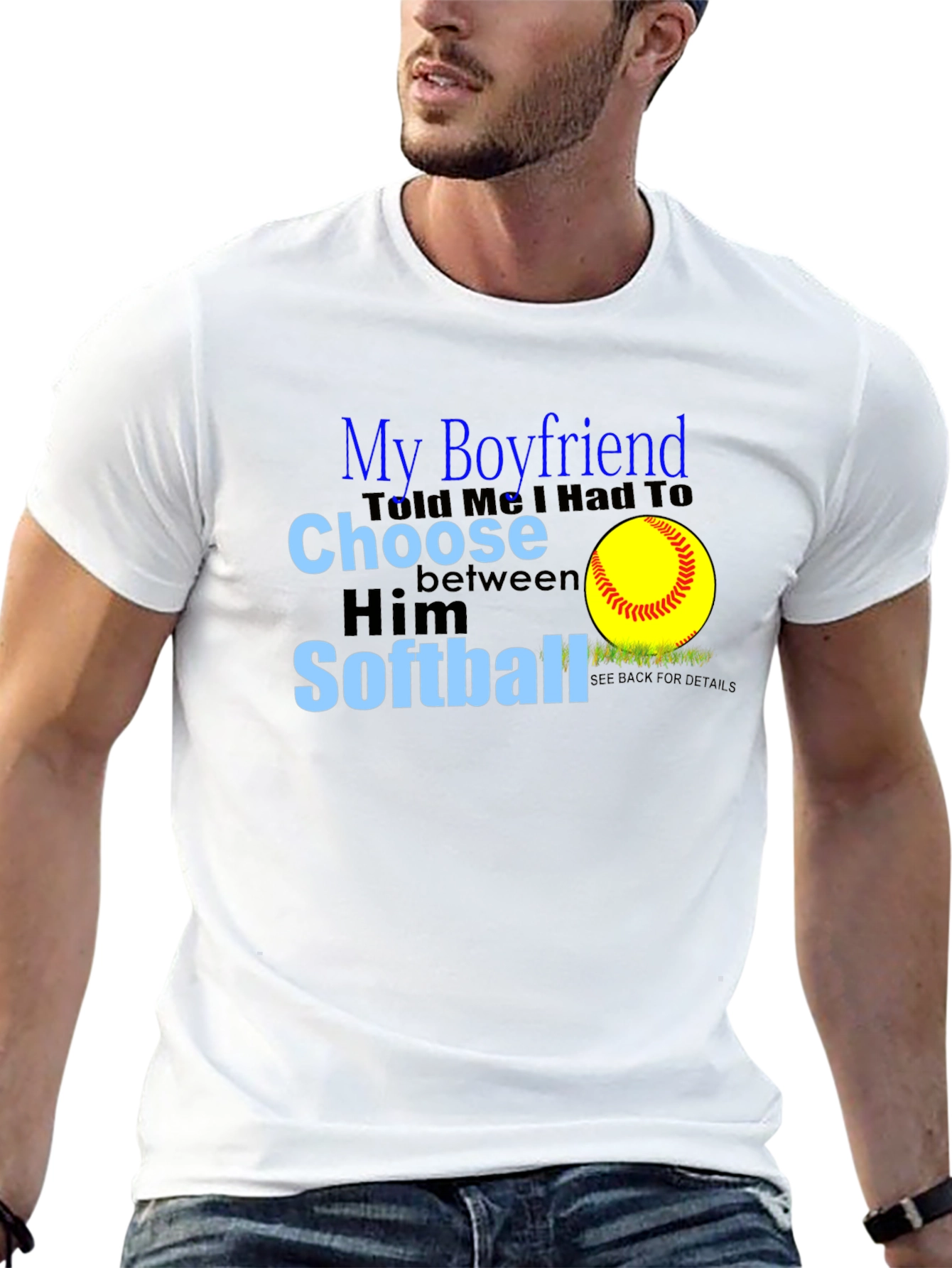 My Boyfriend Softball T-Shirt