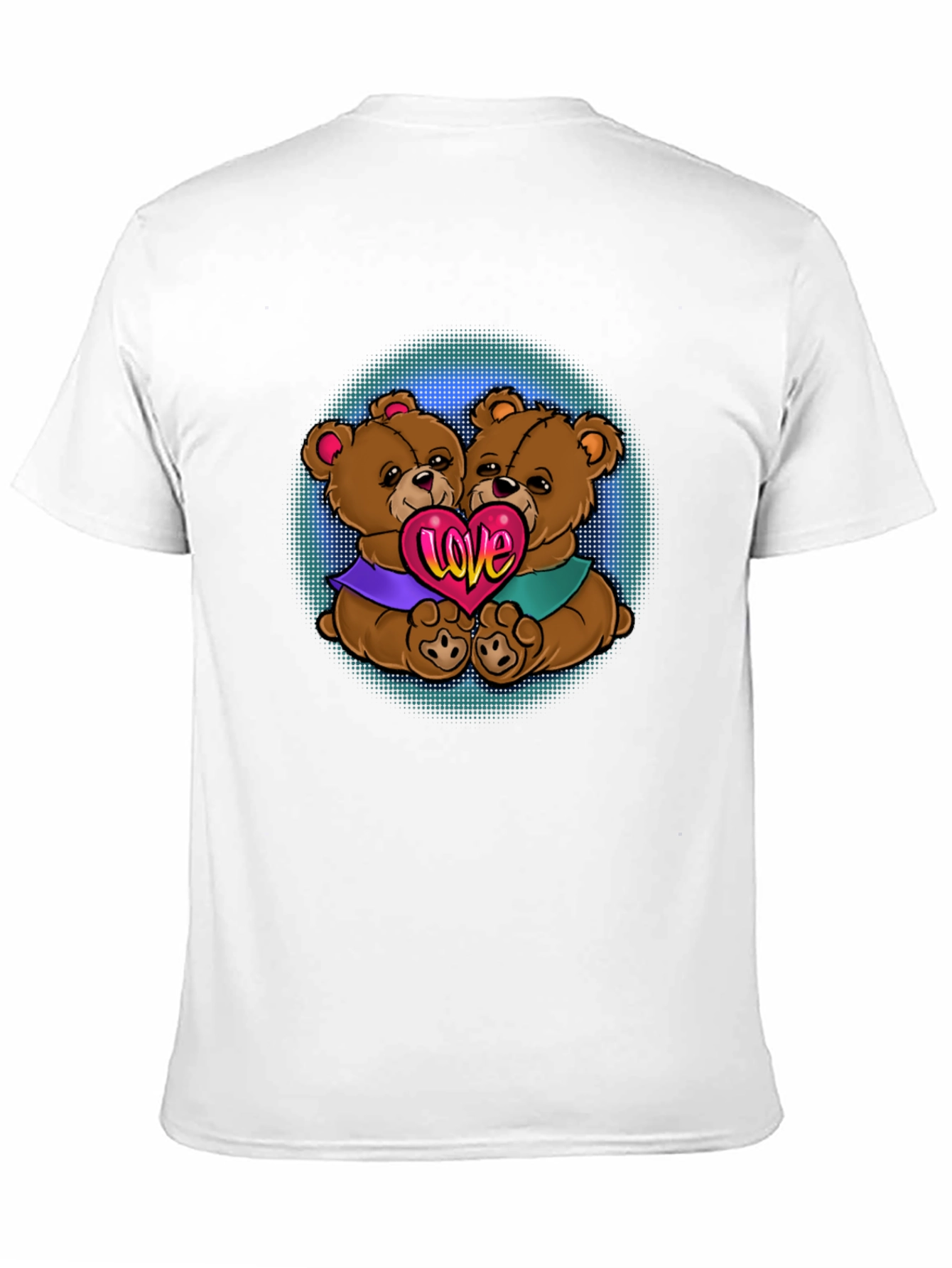 Love Bears Graphic T-Shirt - Black