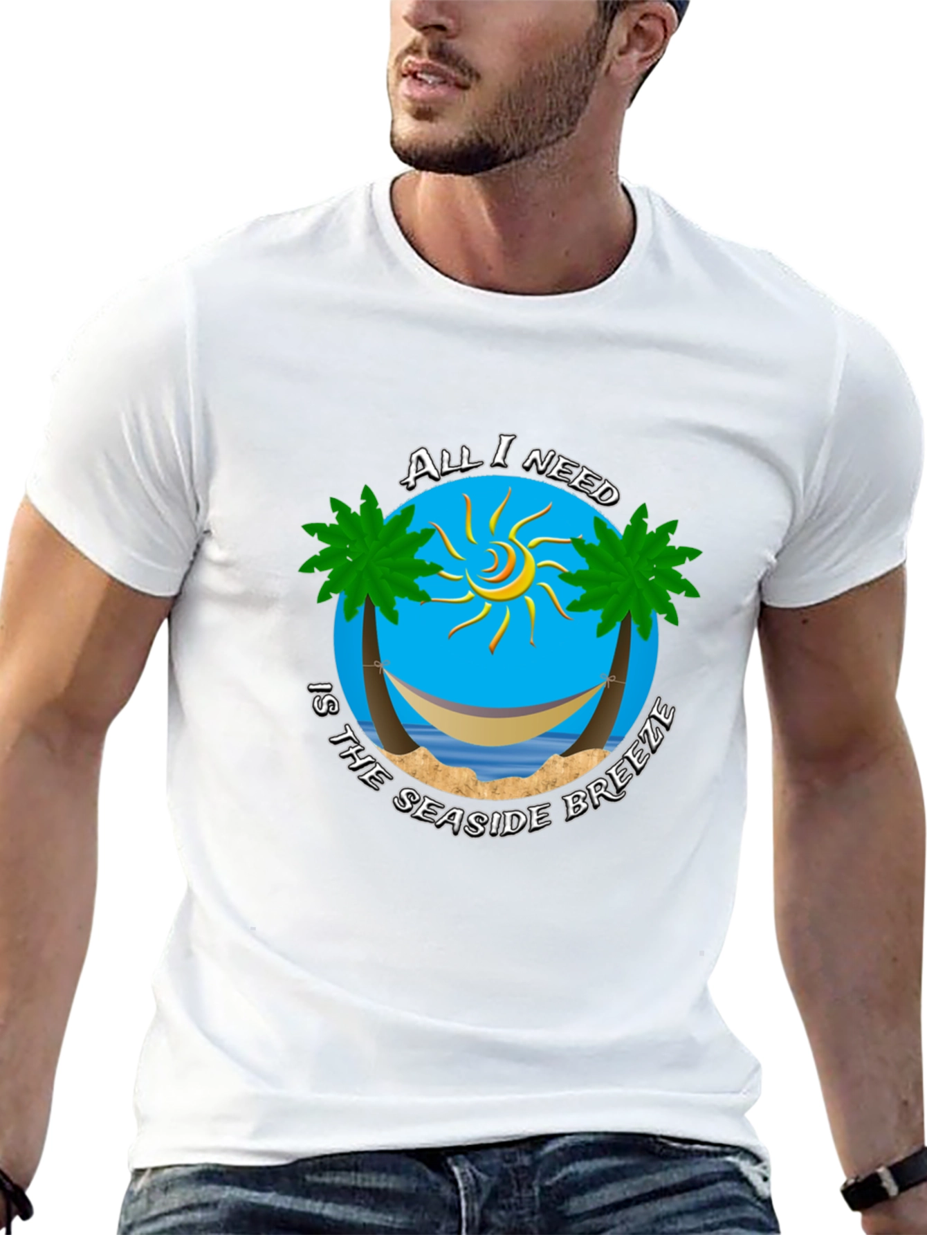 Seaside Breeze Graphic Tee