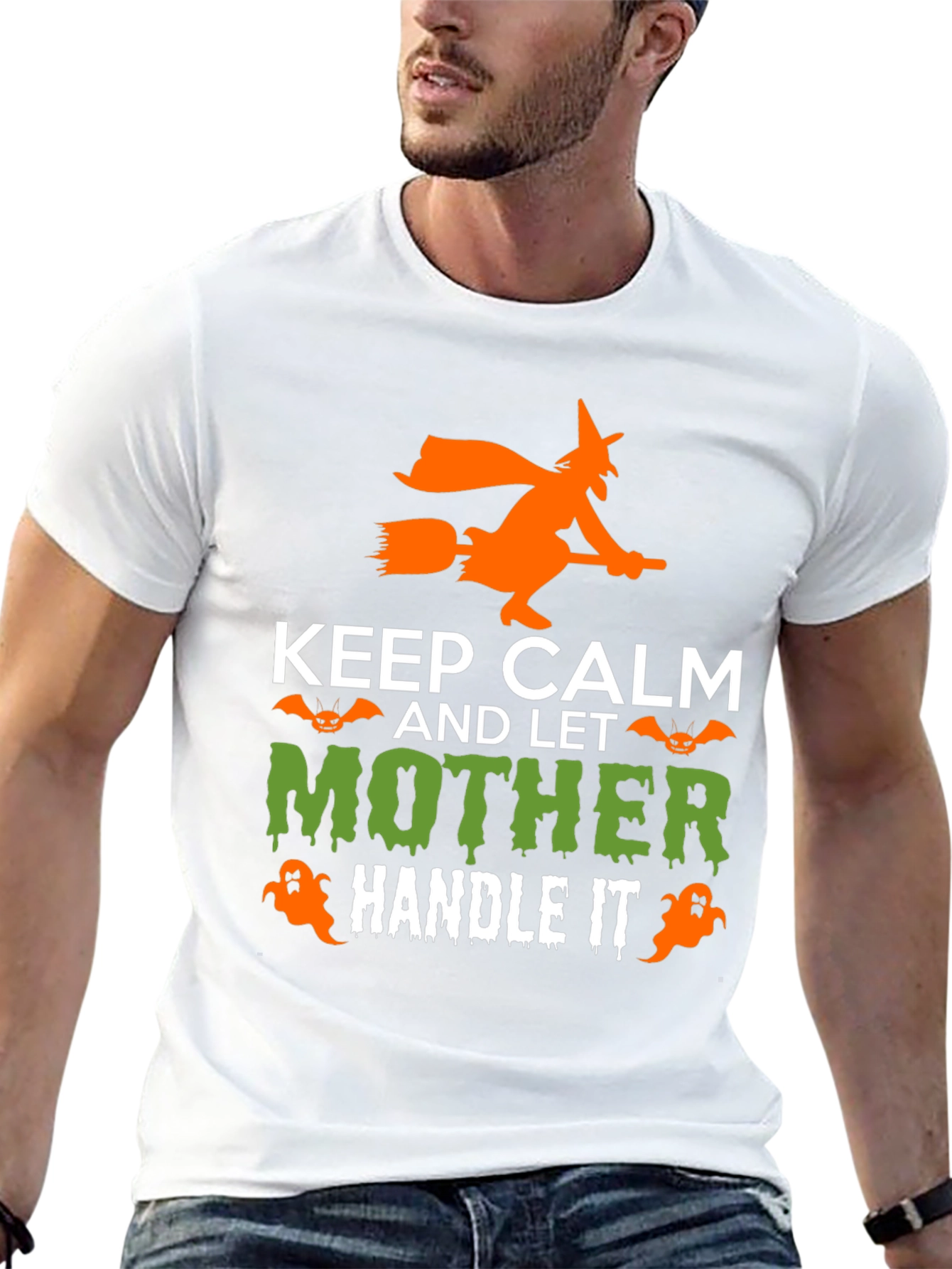 Keep Calm Mother Handle It Halloween T-Shirt