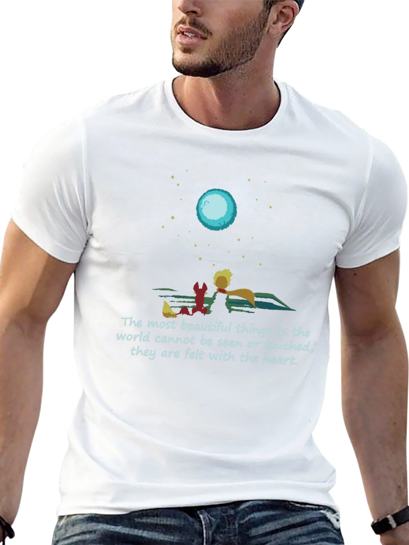Little Prince T-Shirt: Felt With The Heart
