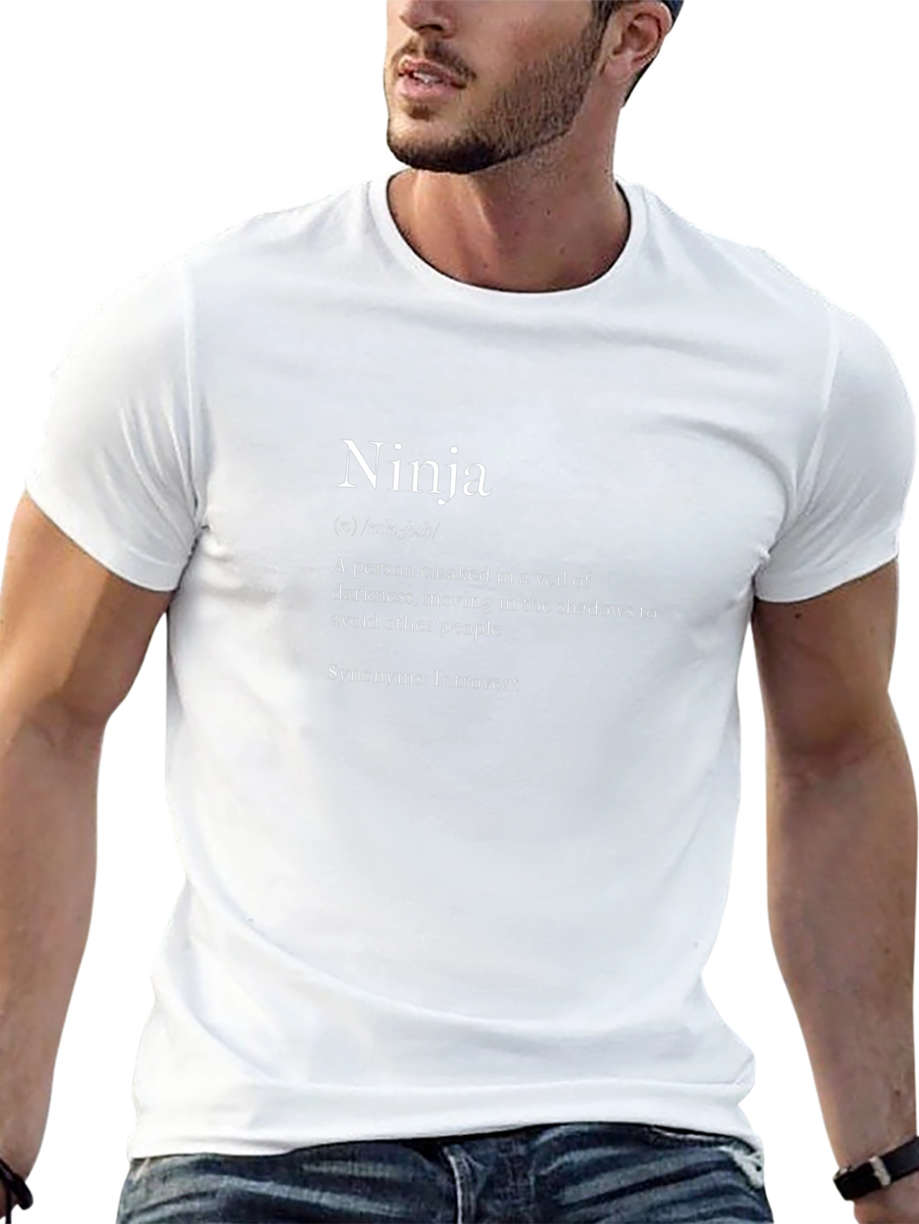 Ninja Introvert Definition T-Shirt