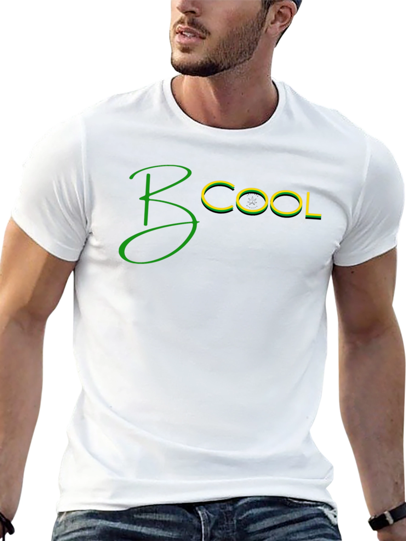 B Cool T-Shirt - Black Casual Tee