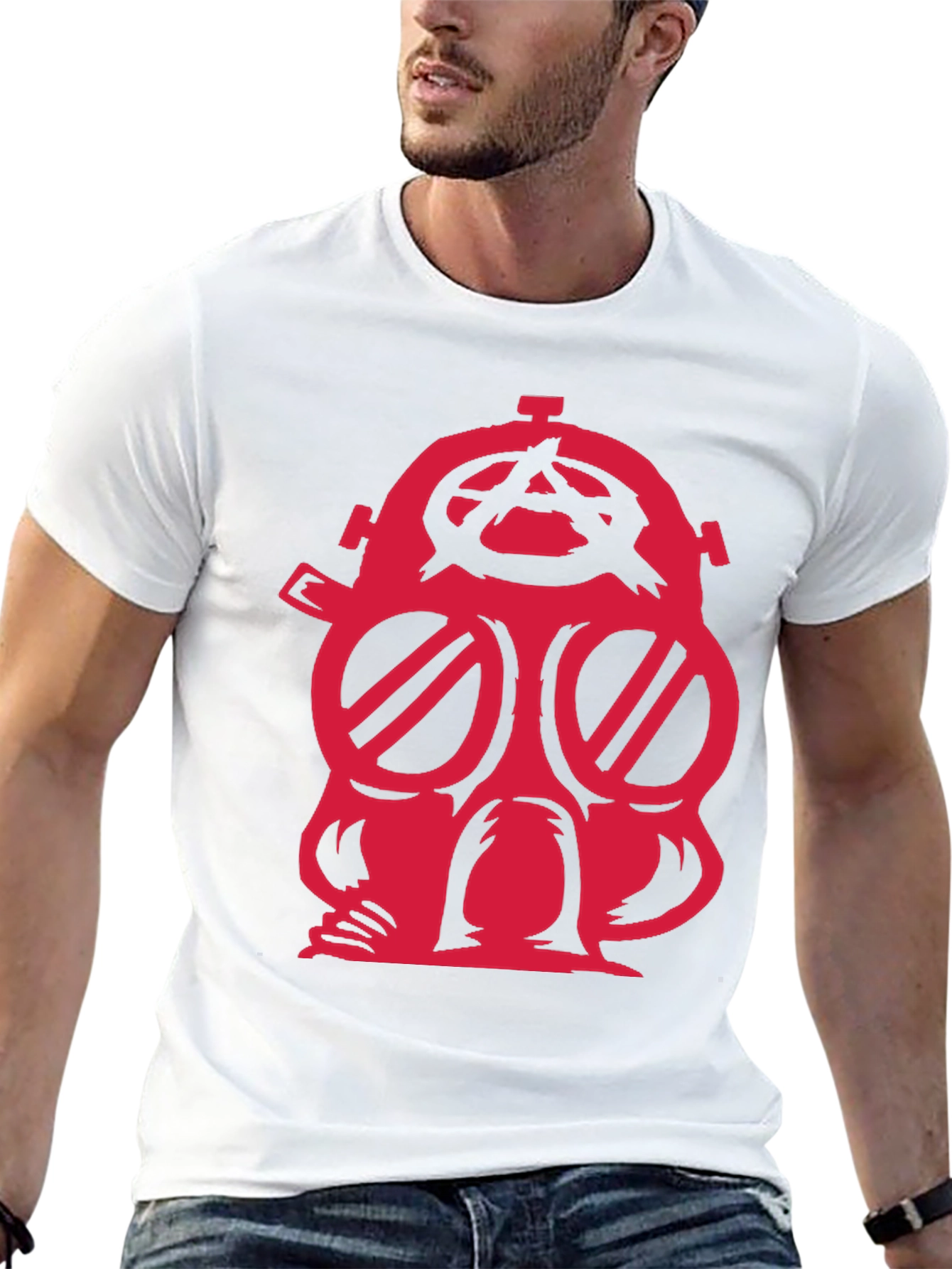 Anarchy Mask T-Shirt - Bold Graphic Tee