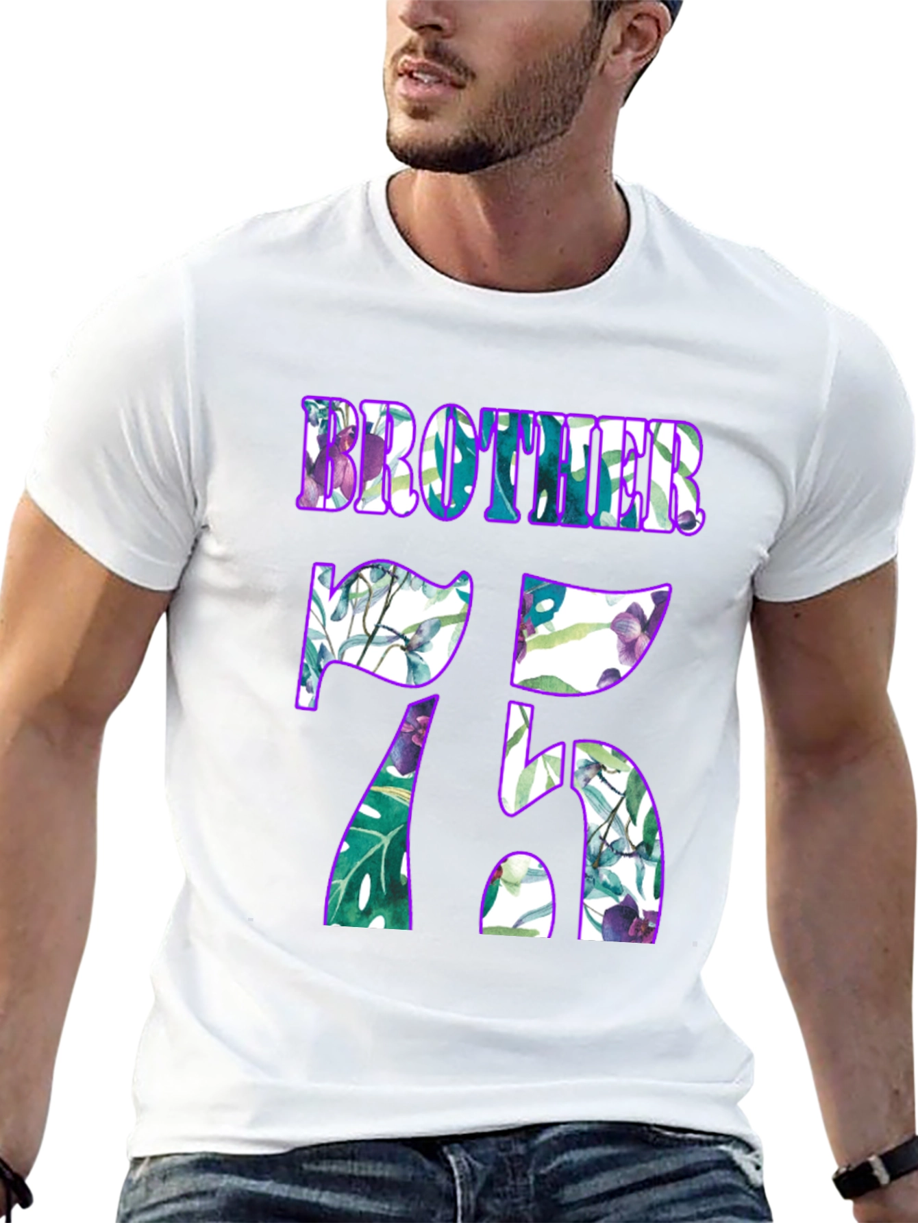 Brother 75 Floral T-Shirt