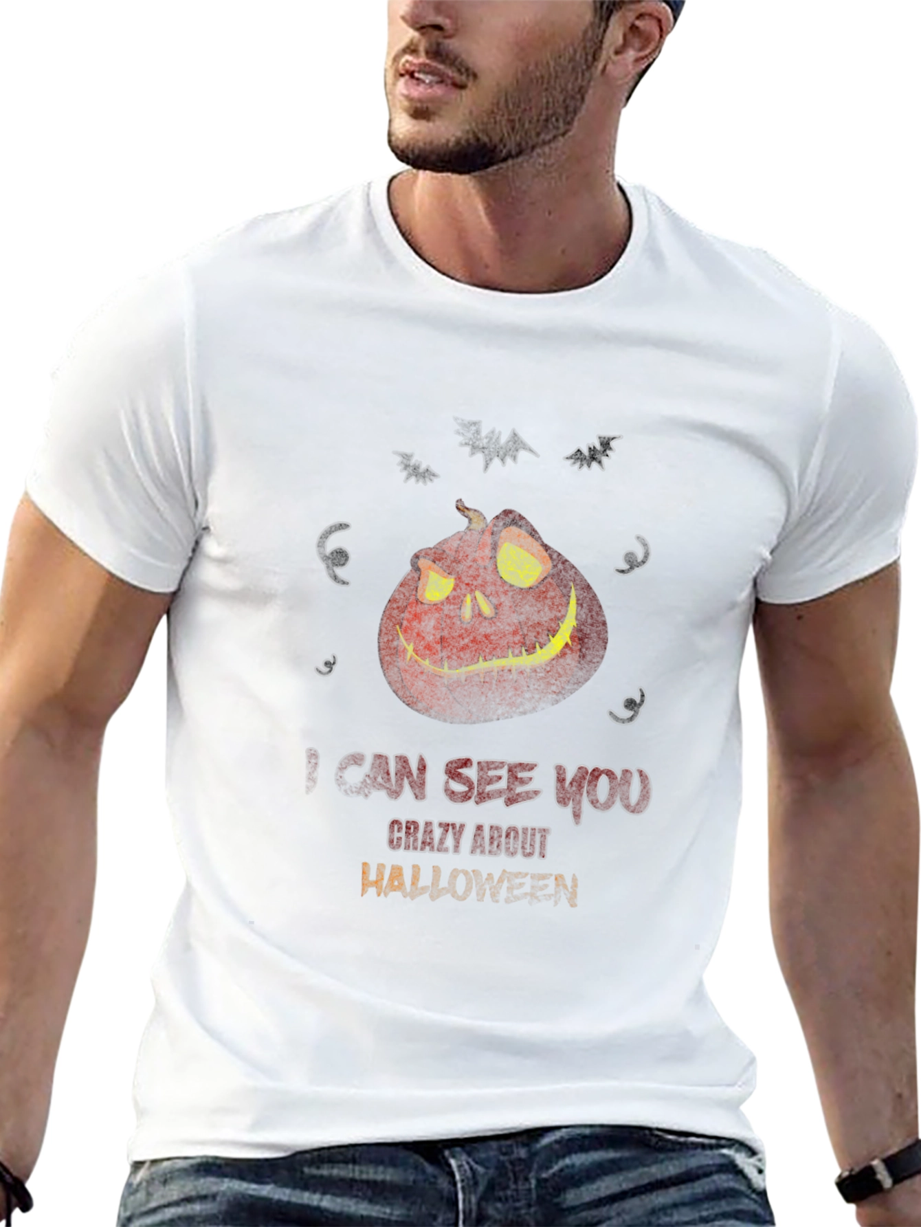 Halloween Pumpkin T-Shirt - See You Crazy About Halloween