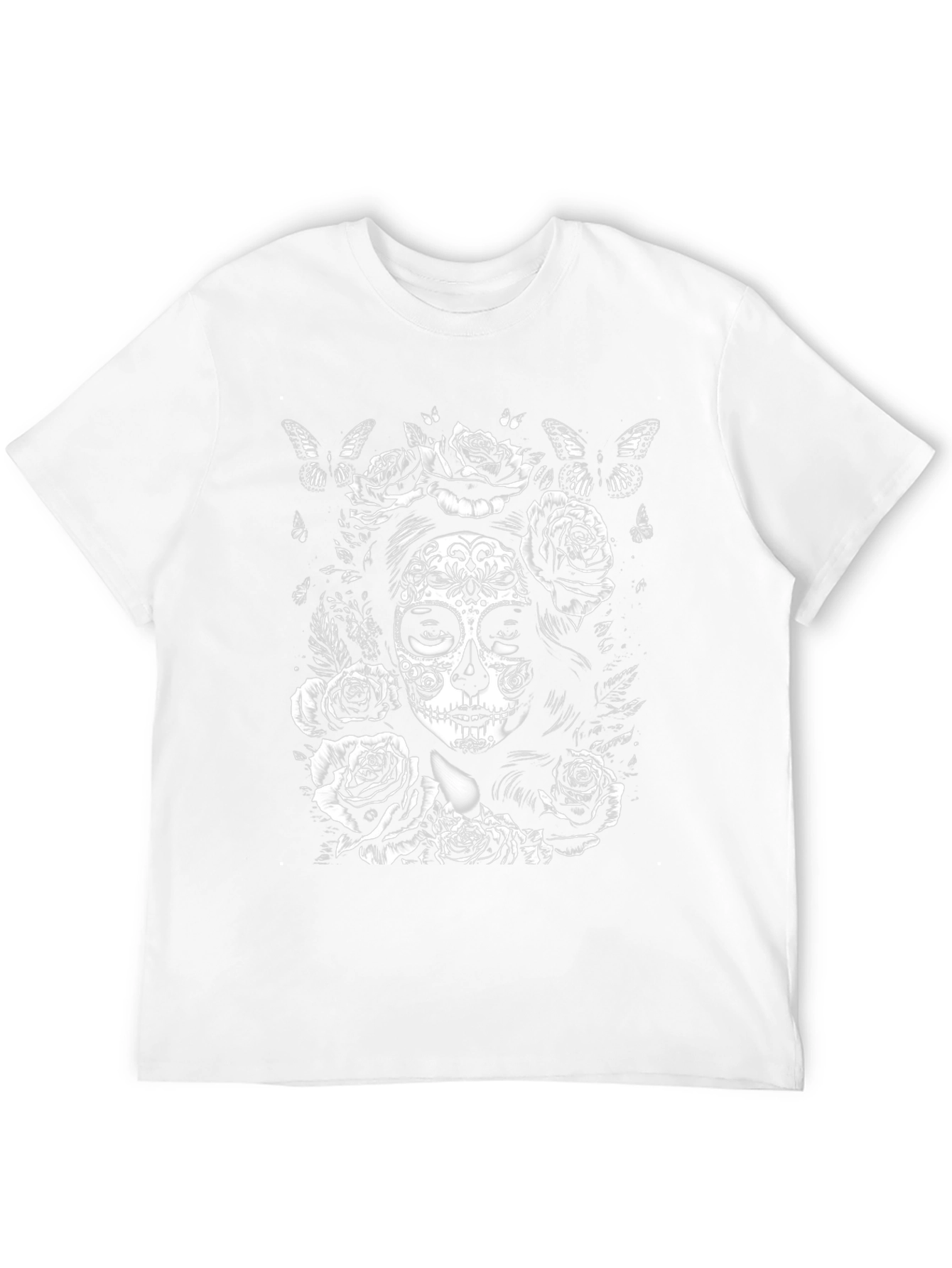 Sugar Skull Floral T-Shirt