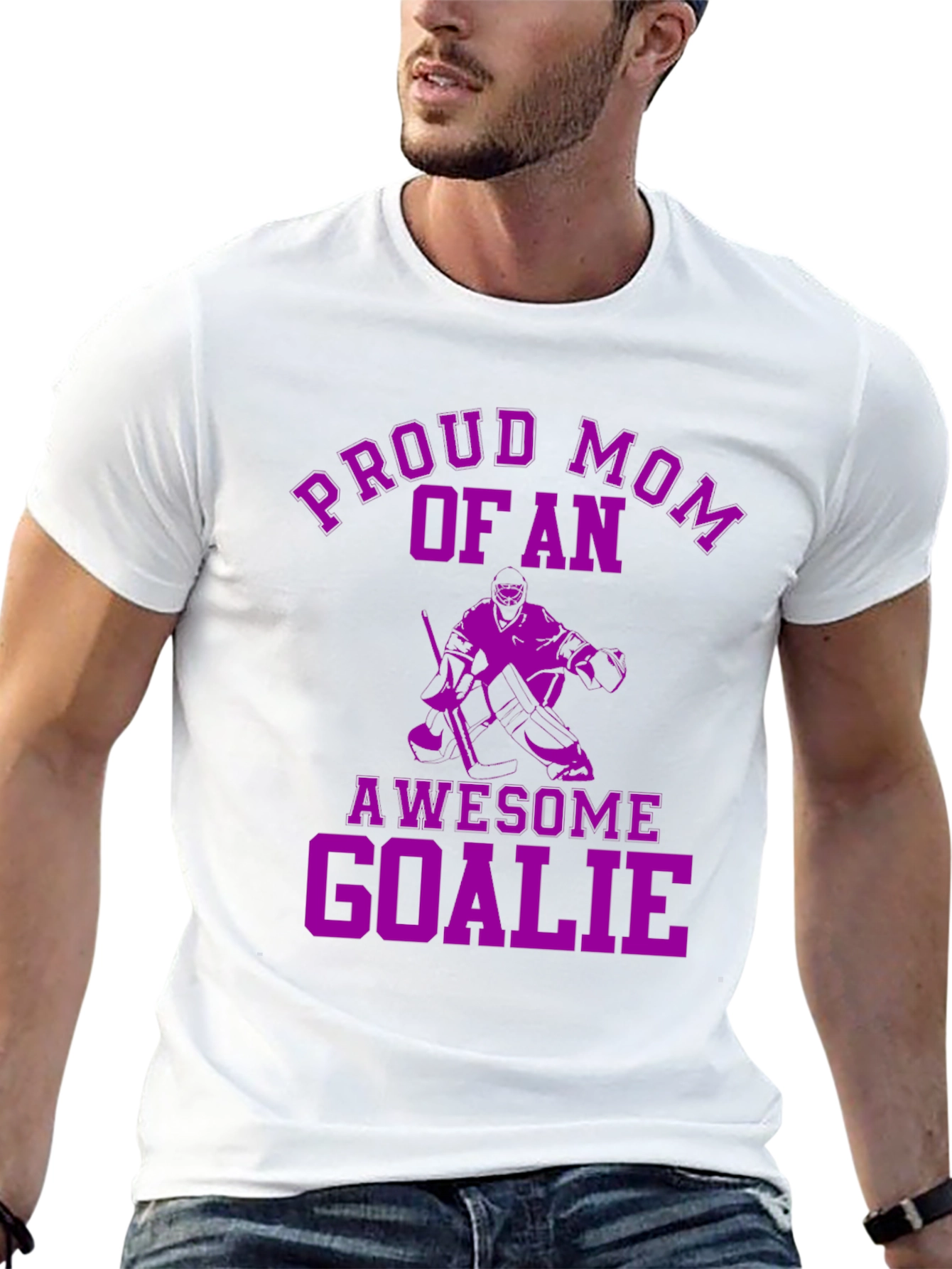 Proud Mom of an Awesome Goalie T-Shirt