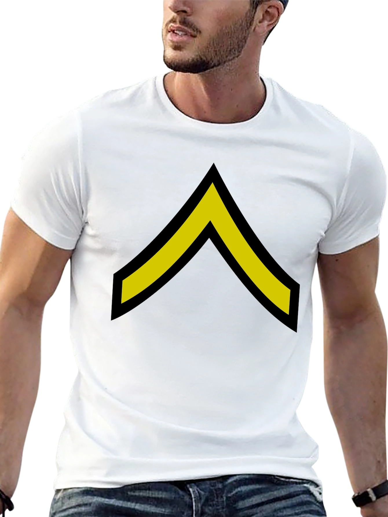 Chevron Graphic Tee - Bold Style