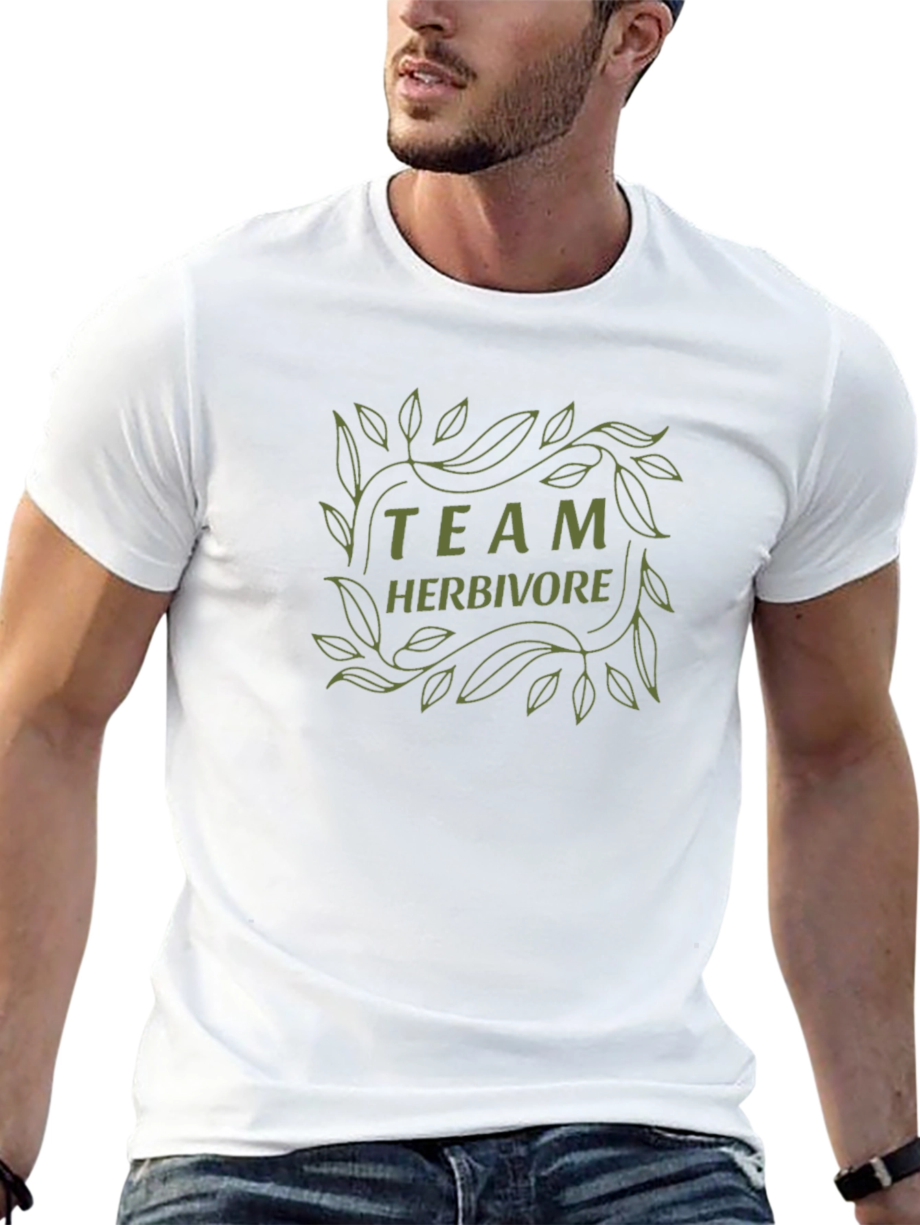 Team Herbivore Graphic Tee - Vegan Friendly