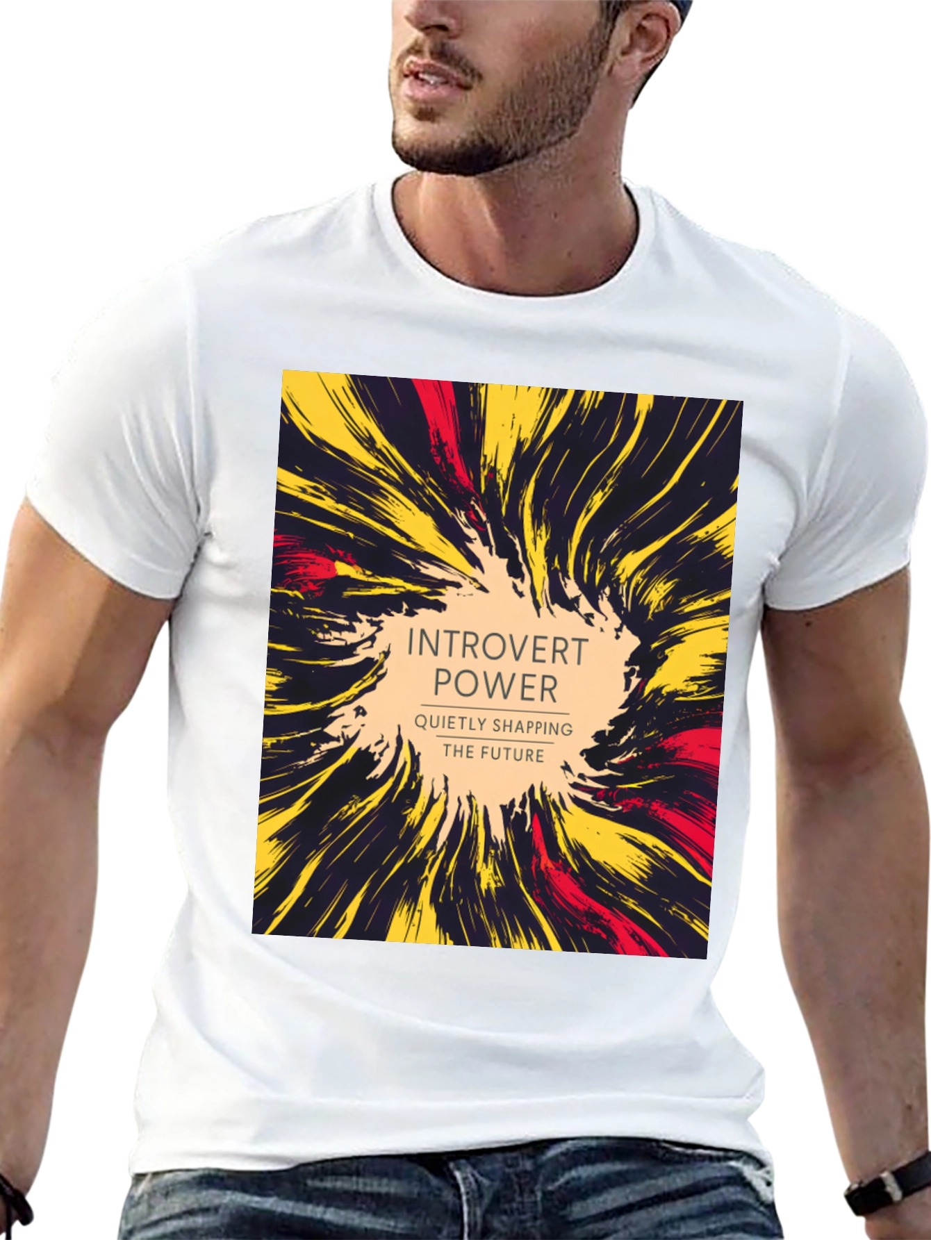 Introvert Power Graphic Tee