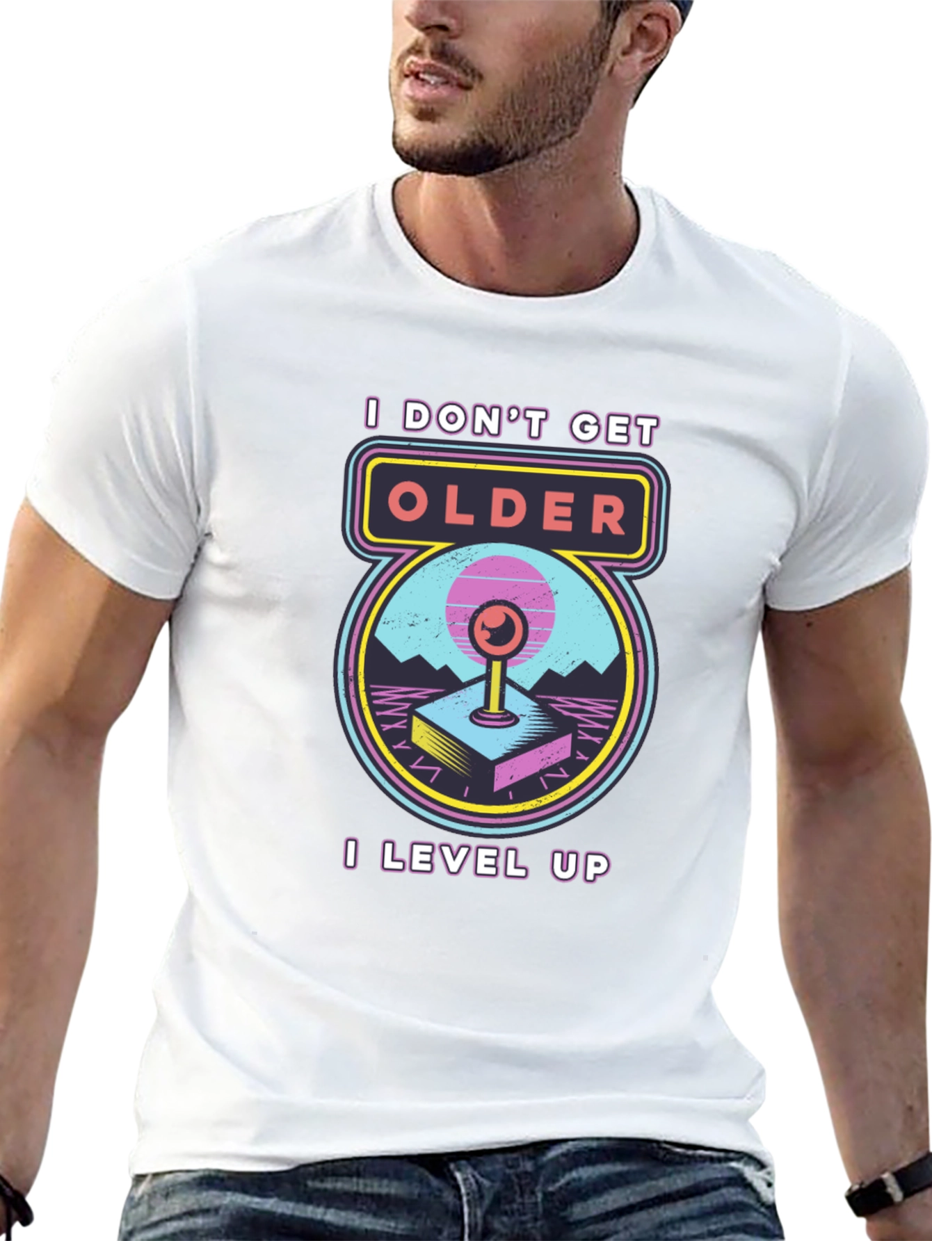 I Dont Get Older I Level Up Gaming T-Shirt