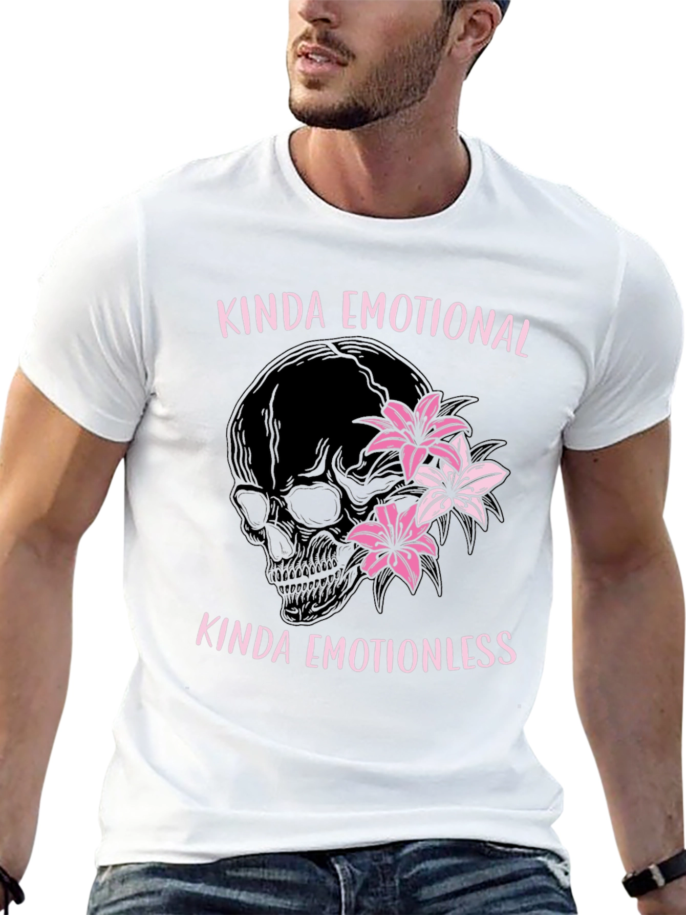 Kinda Emotional Kinda Emotionless Graphic Tee