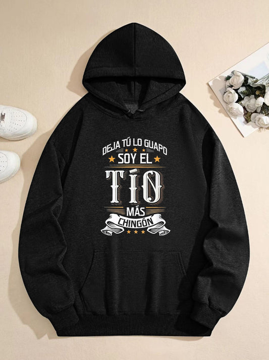 Funny Uncle Hoodie – “I’m the Coolest Uncle” Graphic Sweatshirt for Men, Casual Humor Pullover, Perfect Gift for Family
