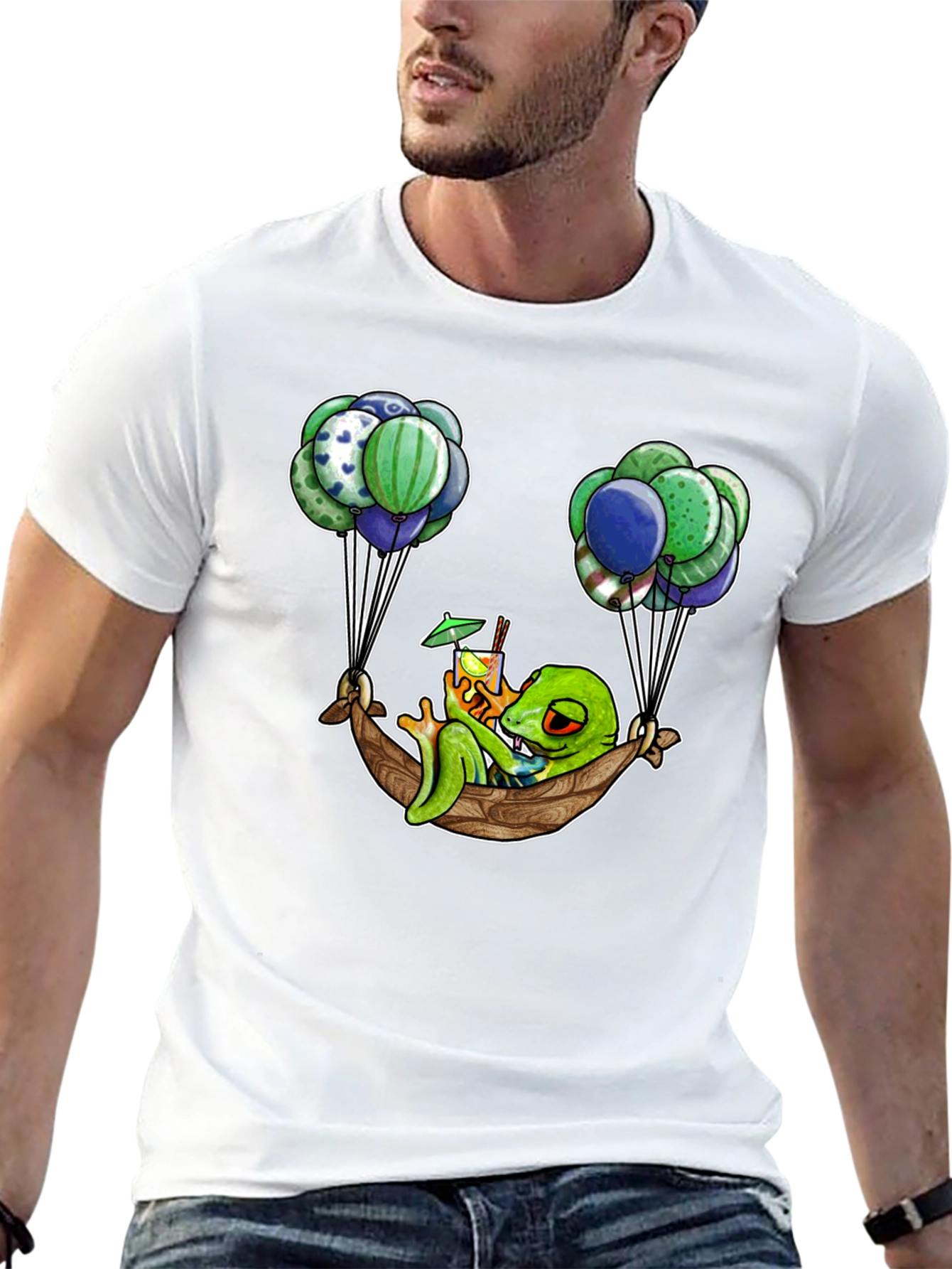 Relaxing Gecko T-Shirt