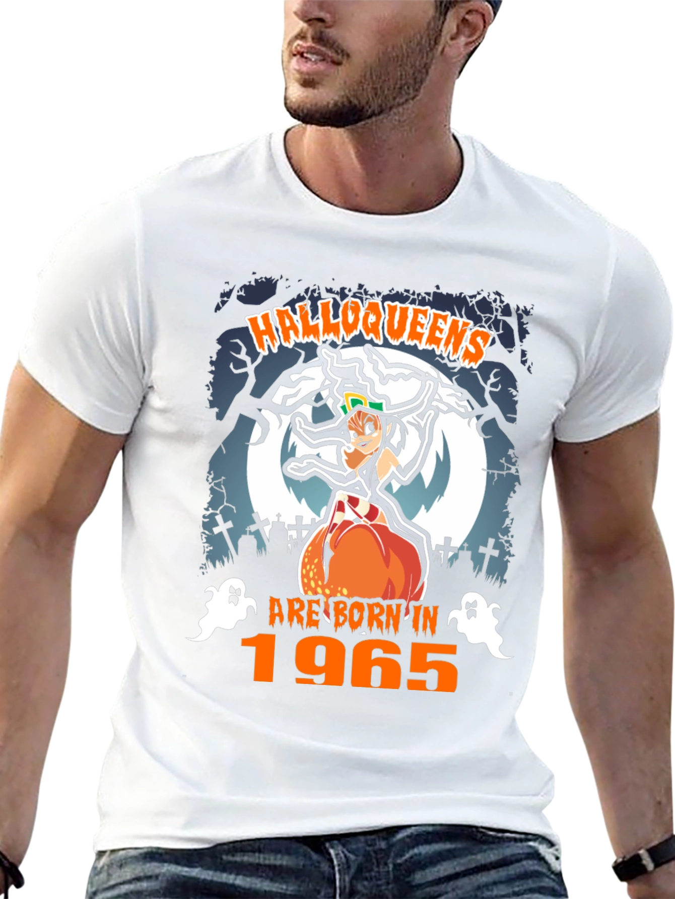Halloqueens Born In 1965 T-Shirt