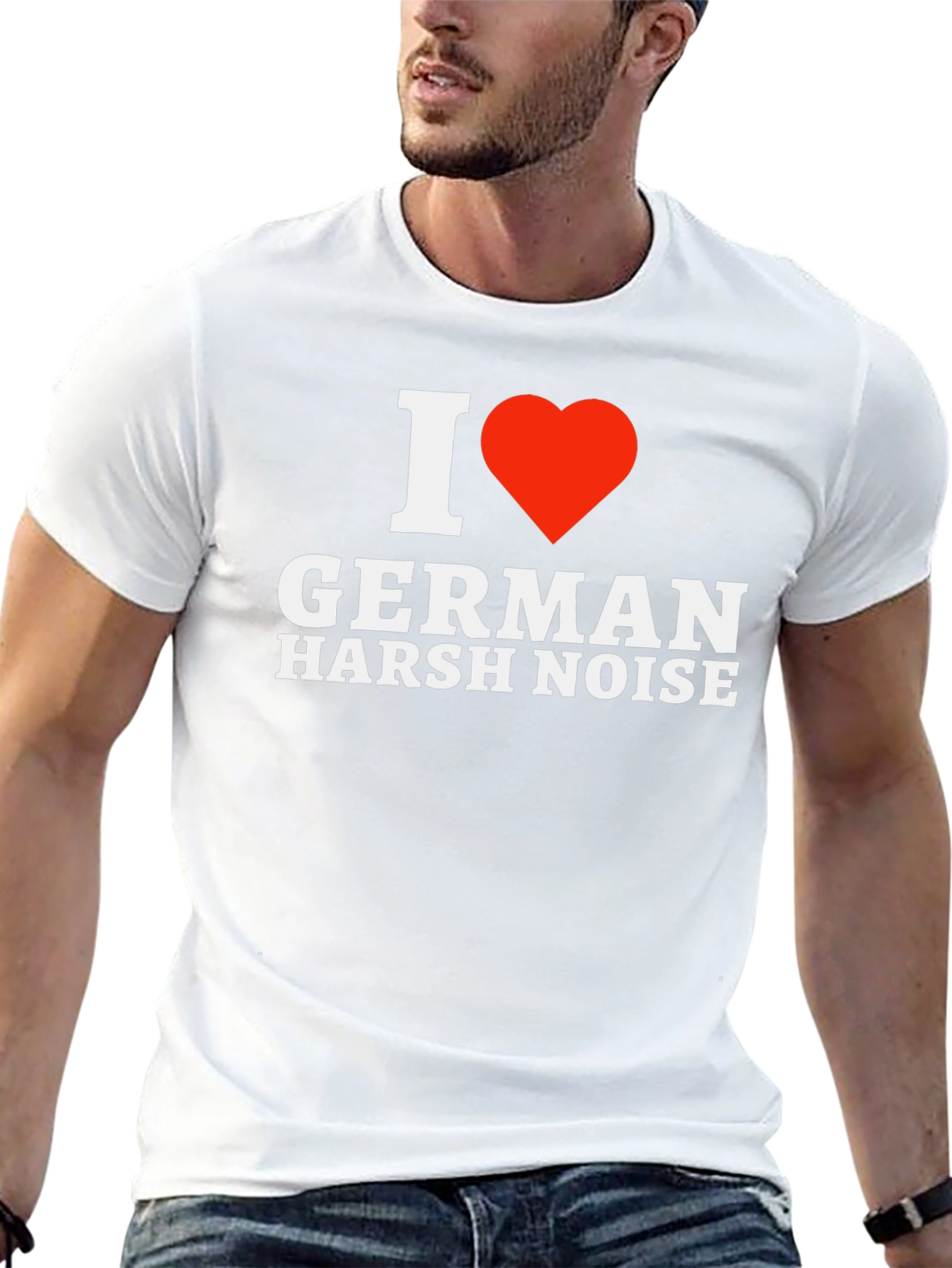 I Love German Harsh Noise T-Shirt