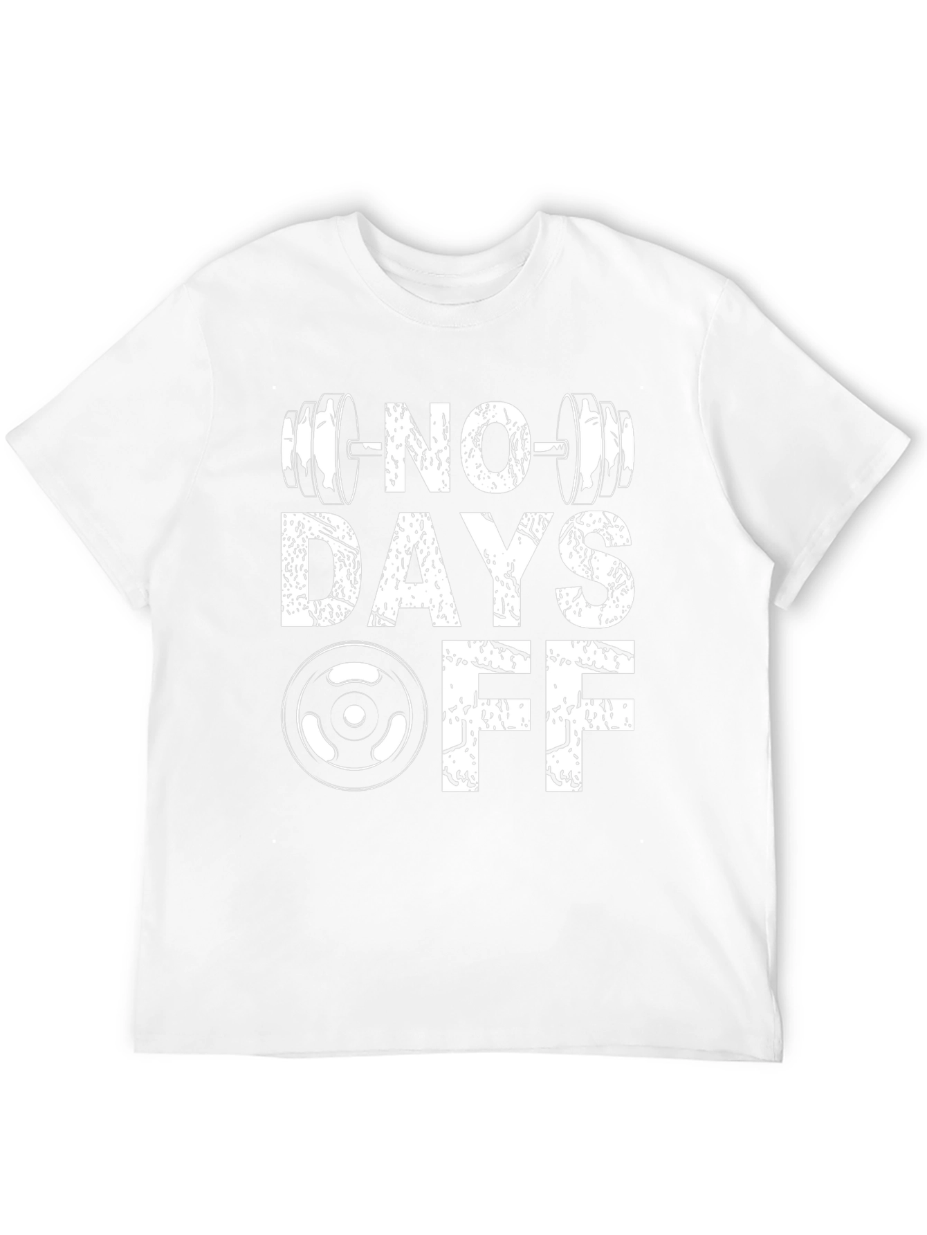 No Days Off Gym Workout T-Shirt