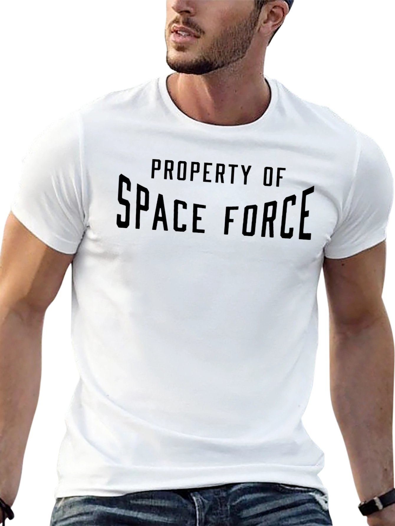 Property Of Space Force Graphic T-Shirt