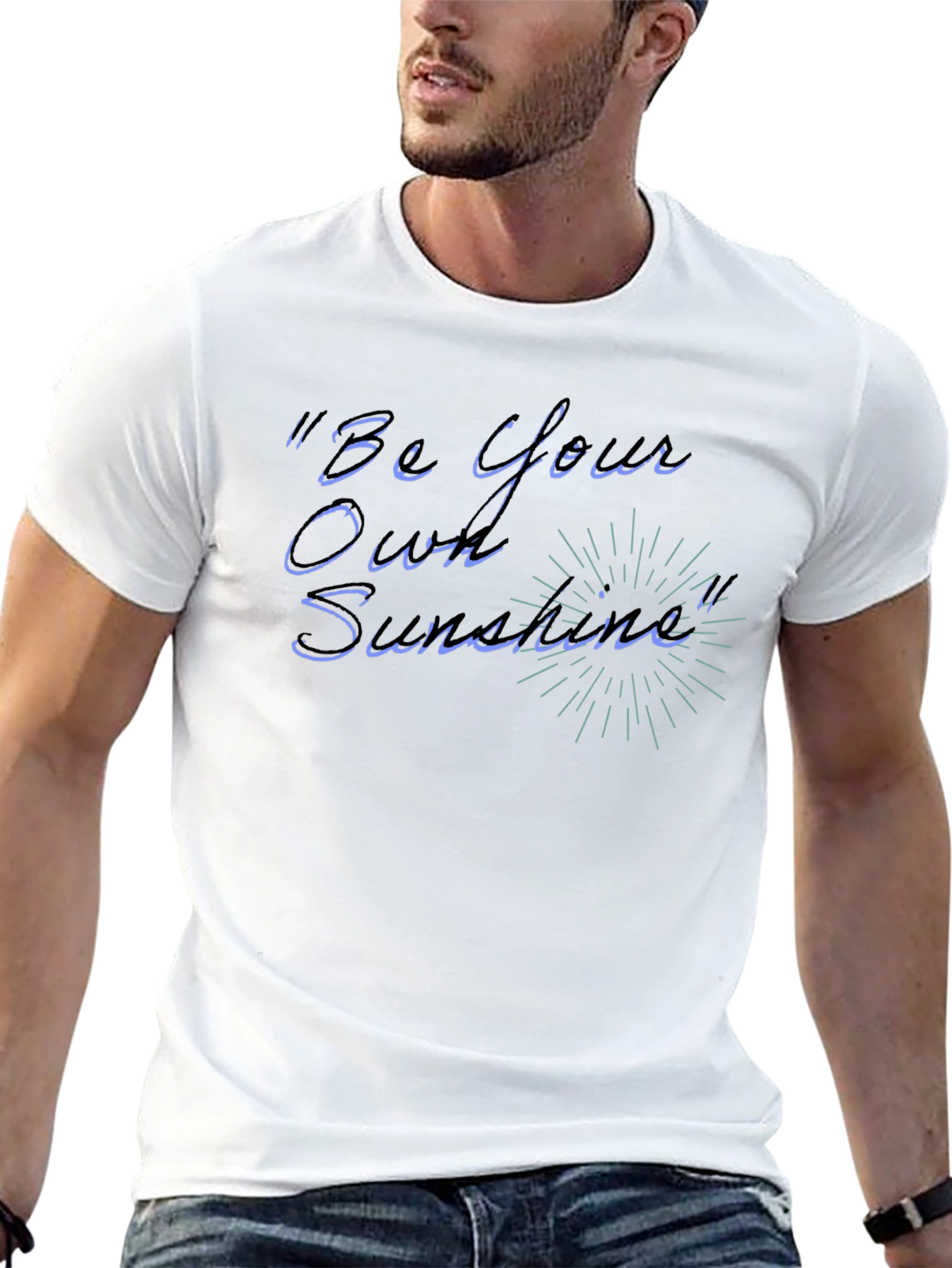 Be Your Own Sunshine Black Graphic Tee