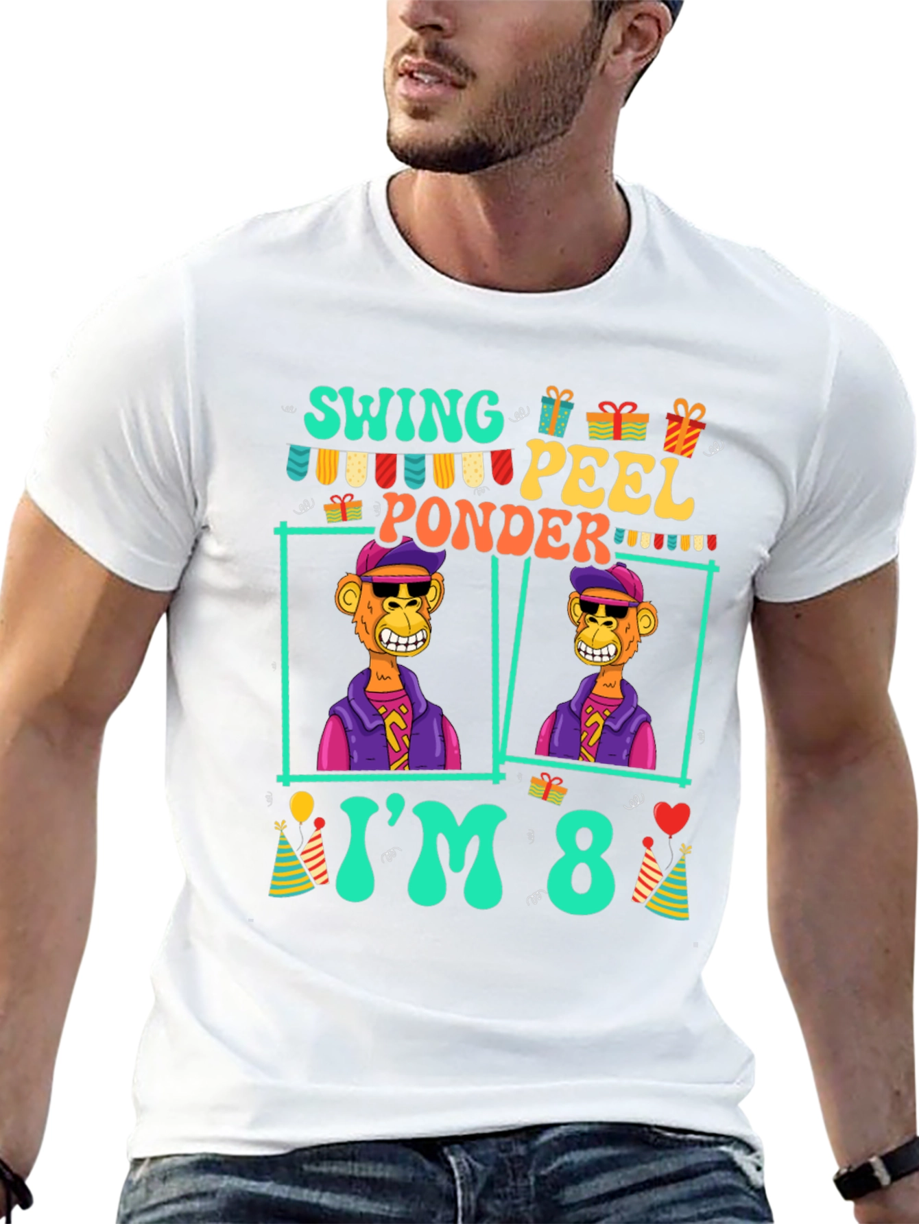 Swing Peel Ponder Im 8 T-Shirt