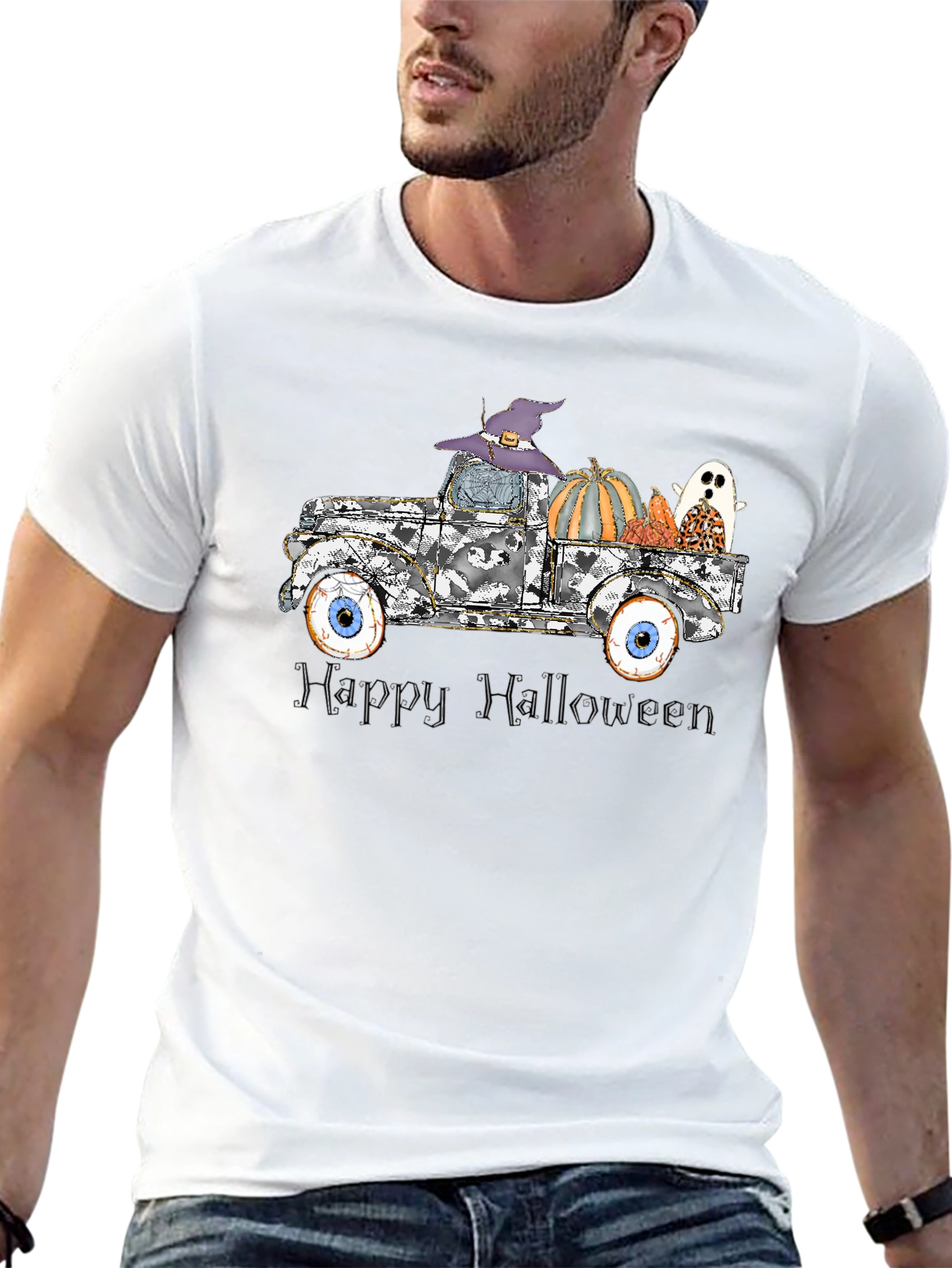 Halloween Truck Graphic Tee