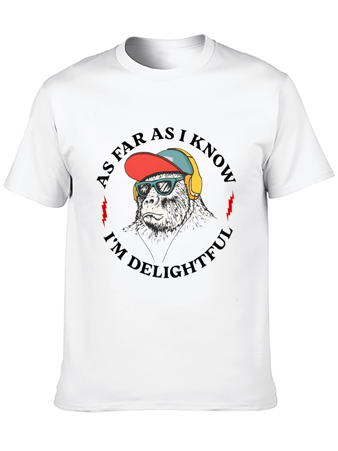 Delightful Gorilla Graphic Tee