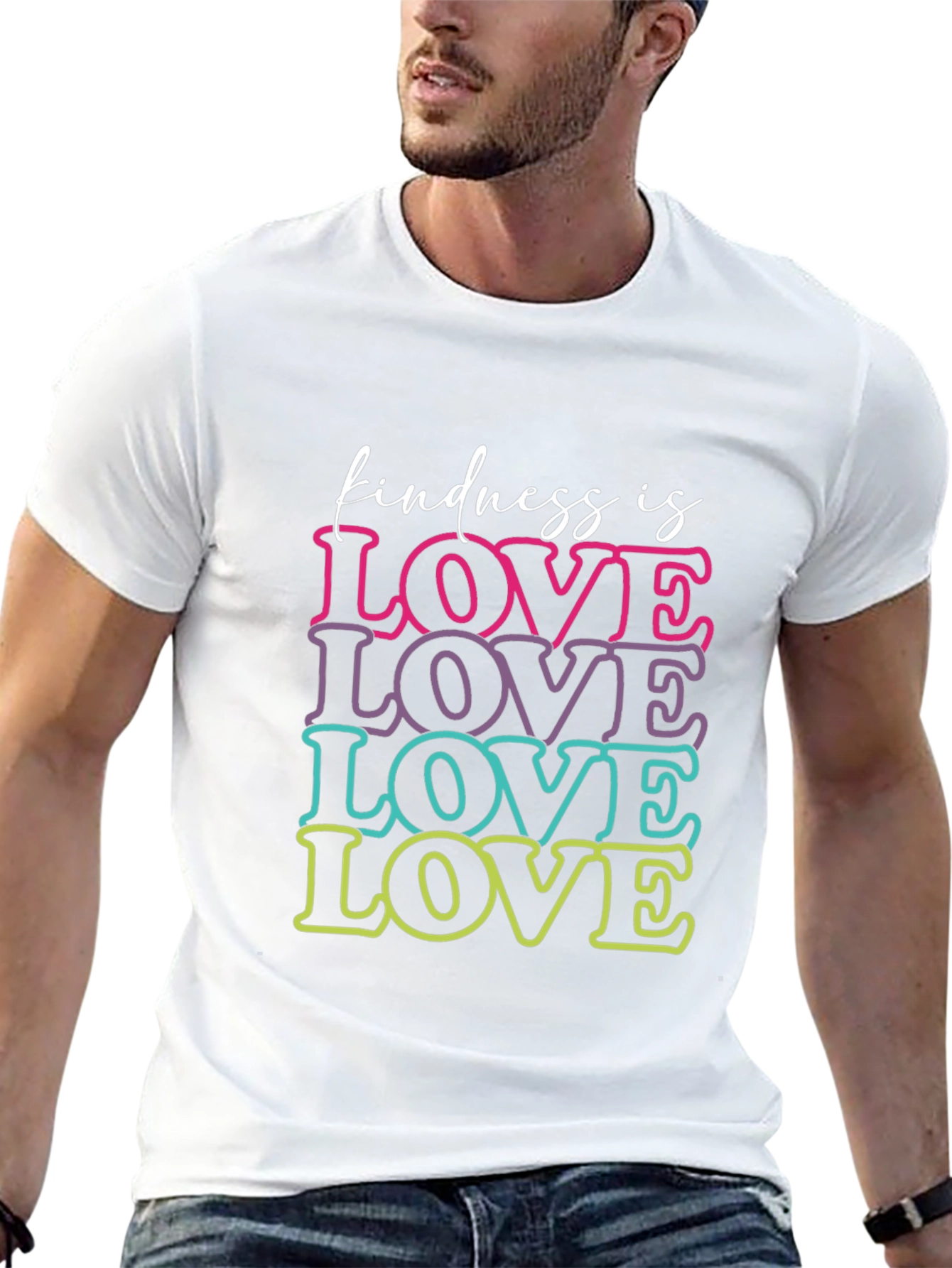 Kindness is Love Graphic T-Shirt