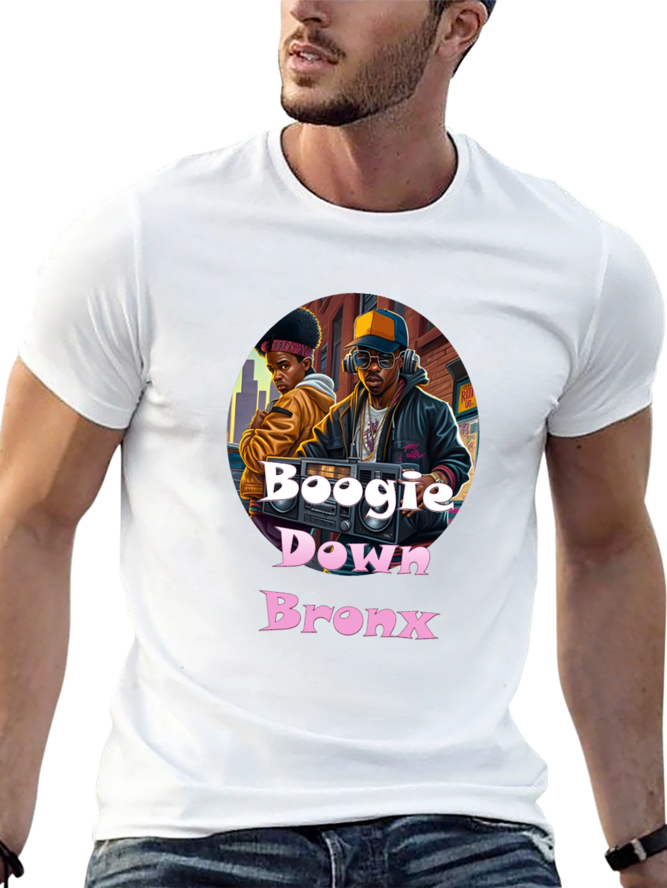 Boogie Down Bronx T-Shirt - Classic Hip Hop Style