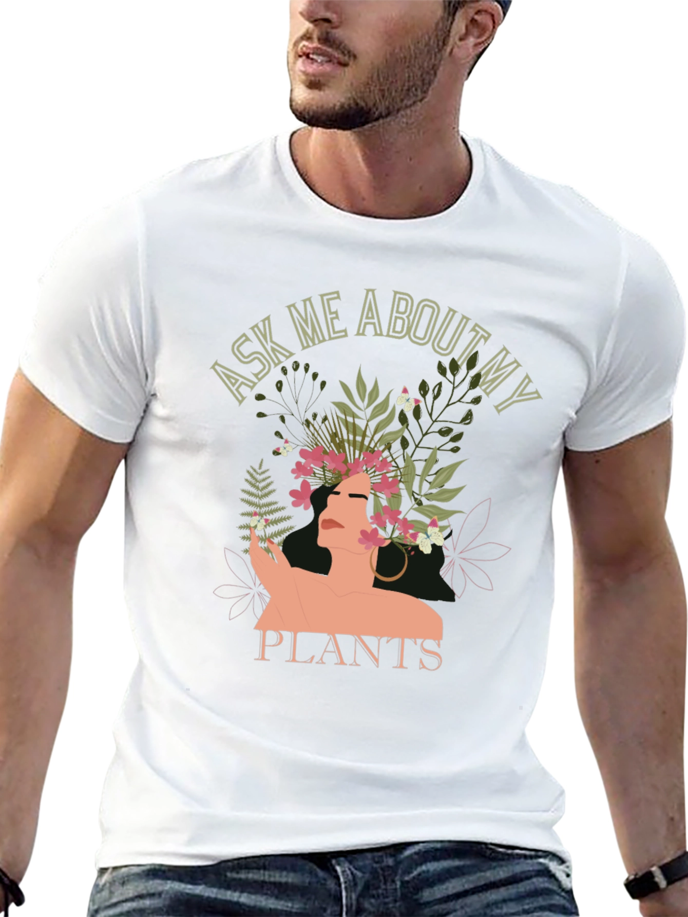 Ask Me About My Plants Graphic Tee