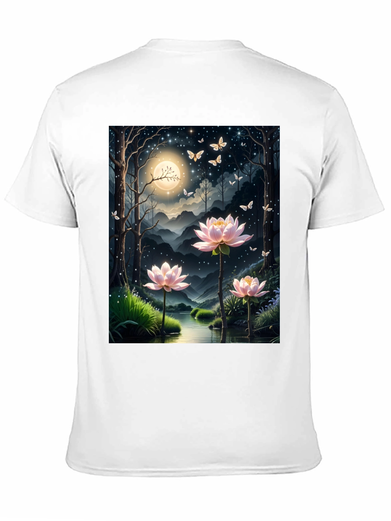 Lotus Pond Graphic Tee