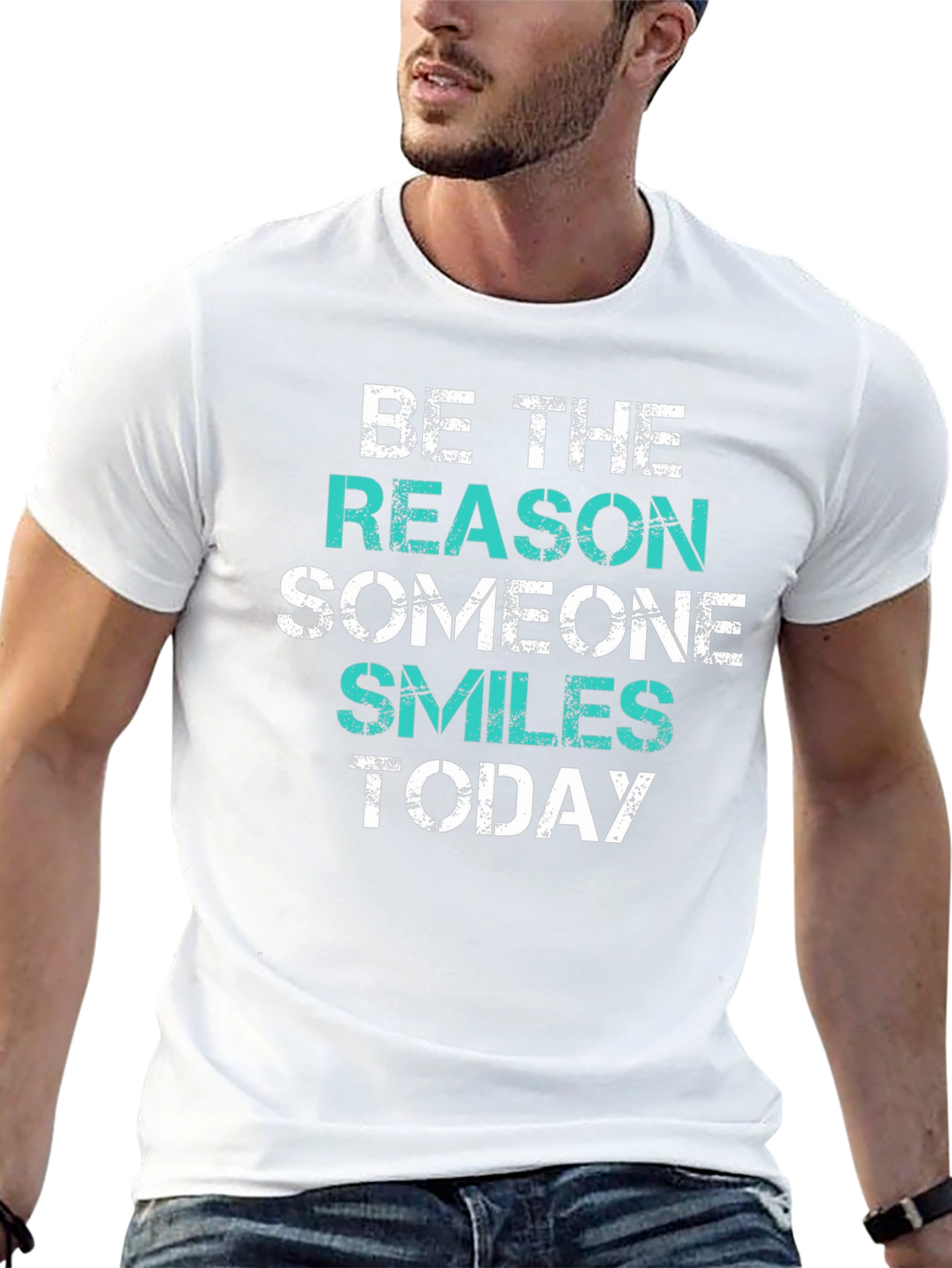 Be The Reason Someone Smiles Today Graphic Tee