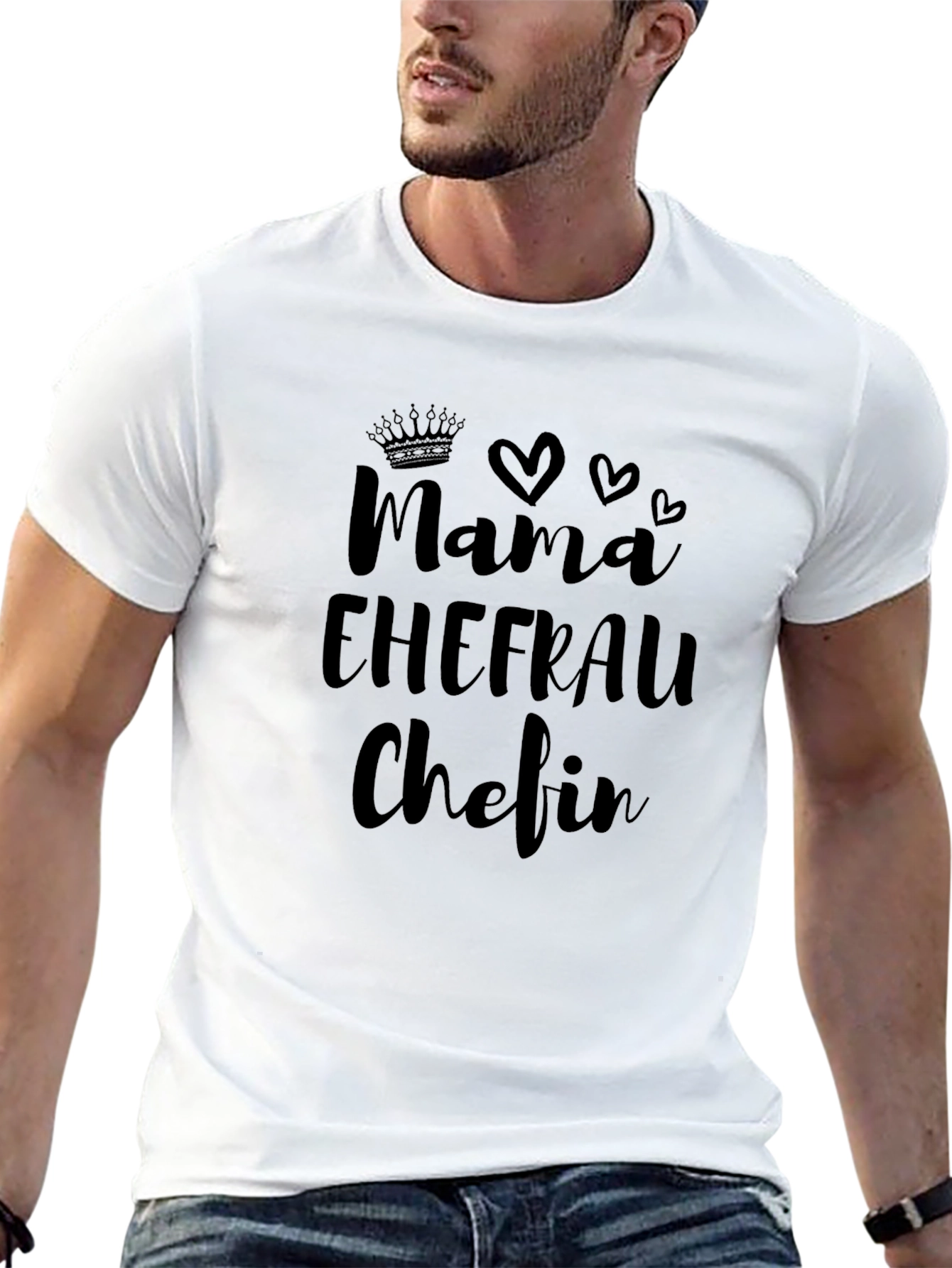 Mama Ehefrau Chefin Black T-Shirt