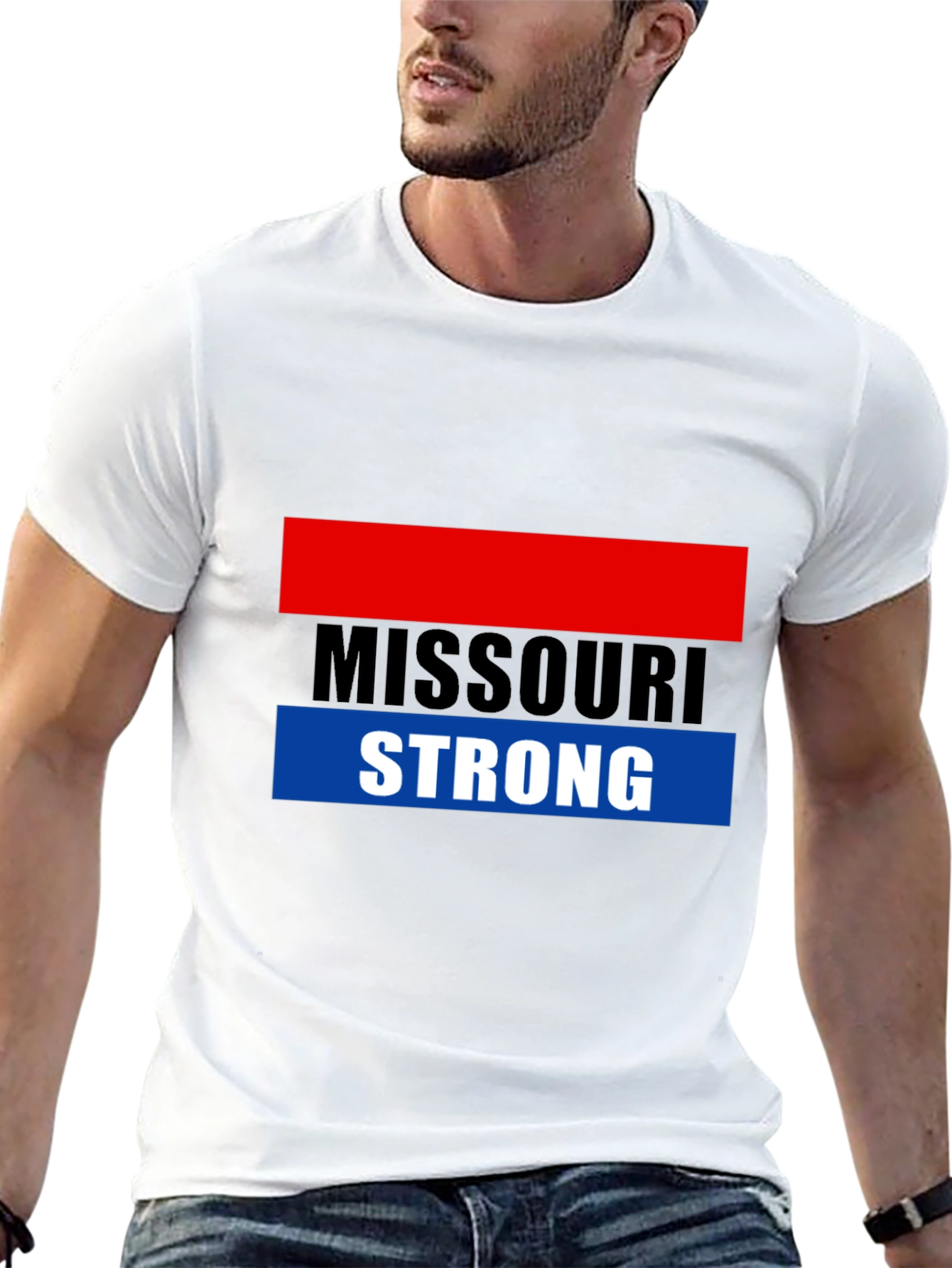 Missouri Strong Graphic Tee - Black